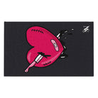 Love Kills Dark Grey Mix & Match Soft Sex Towels | Flirty Lovers’ Gifts