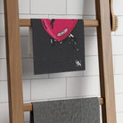 Love Kills Dark Grey Mix & Match Soft Sex Towels | Flirty Lovers’ Gifts