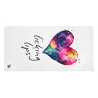 Love Licking Lips | Mix & Match Naughty XL Fun-Flirty Lovers’ Towels
