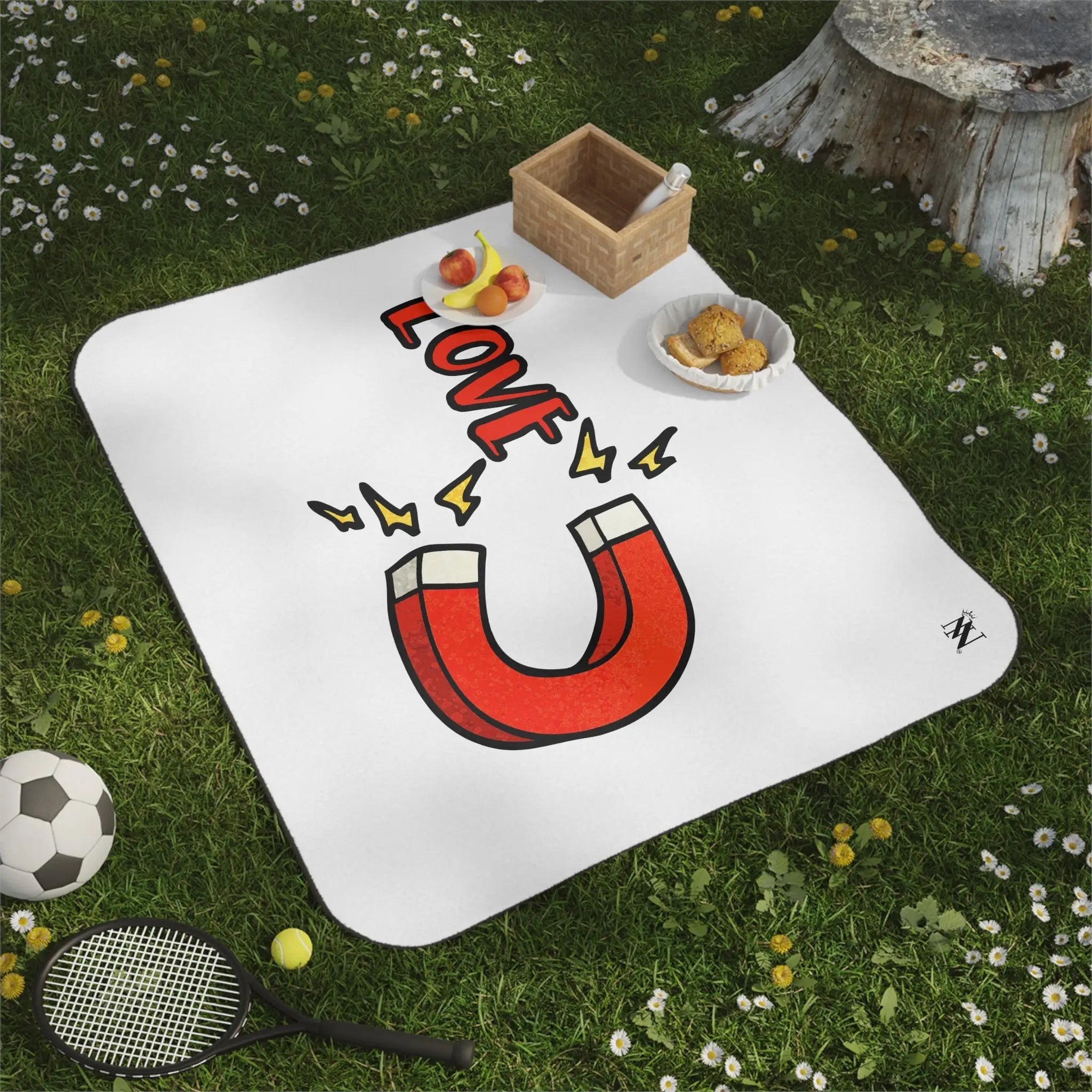 Love Magnet | Mix Match Fun-Flirty Lovers’ Water-Resistant Blankets