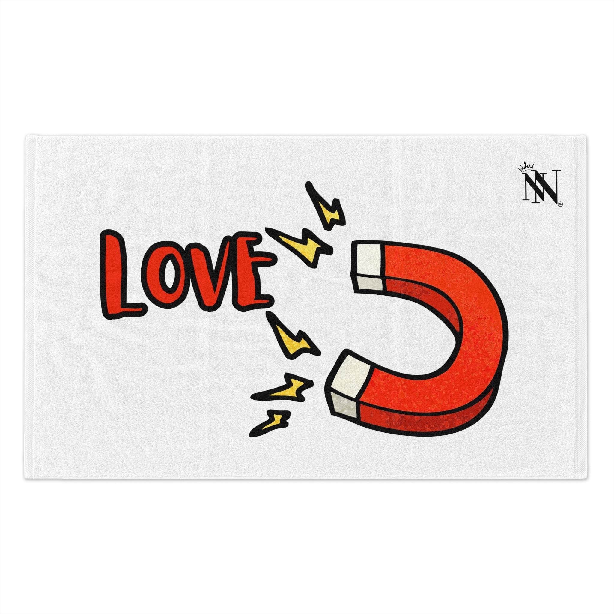 Love Magnet | Mix & Match Soft Fun-Flirty Lovers’ Towels