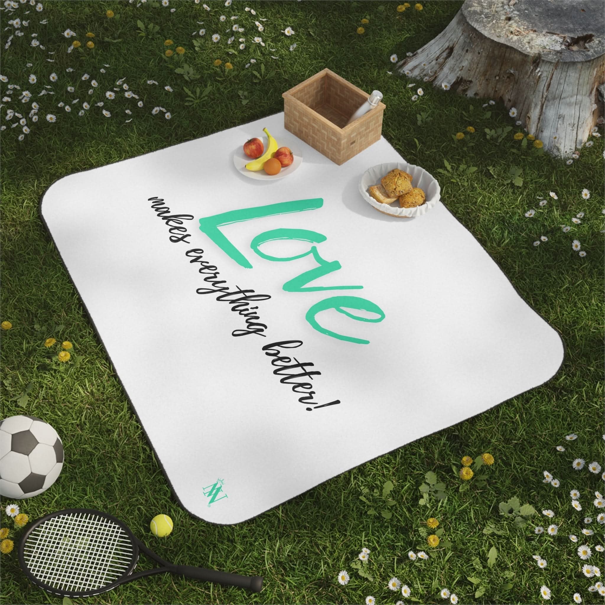 Love Makes Everything Better! | Mix Match Fun-Flirty Lovers’ Water-Resistant Blankets