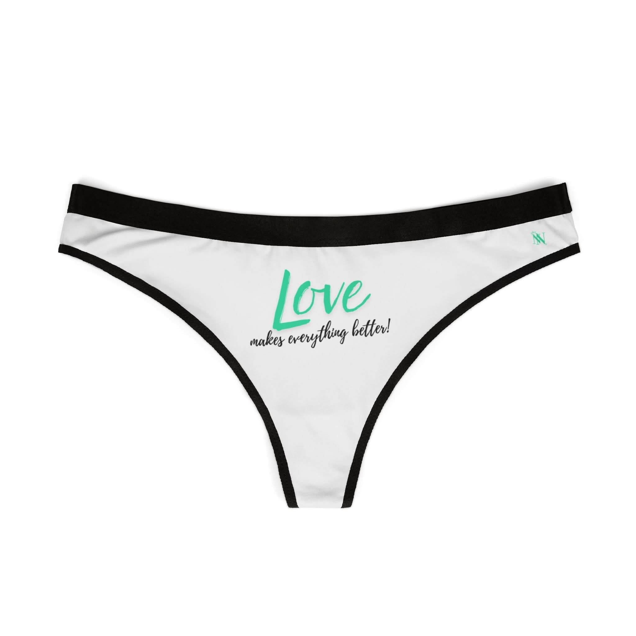 Love Makes Everything Better! | Mix & Match Women’s Fun-Flirty Lovers’ Thongs