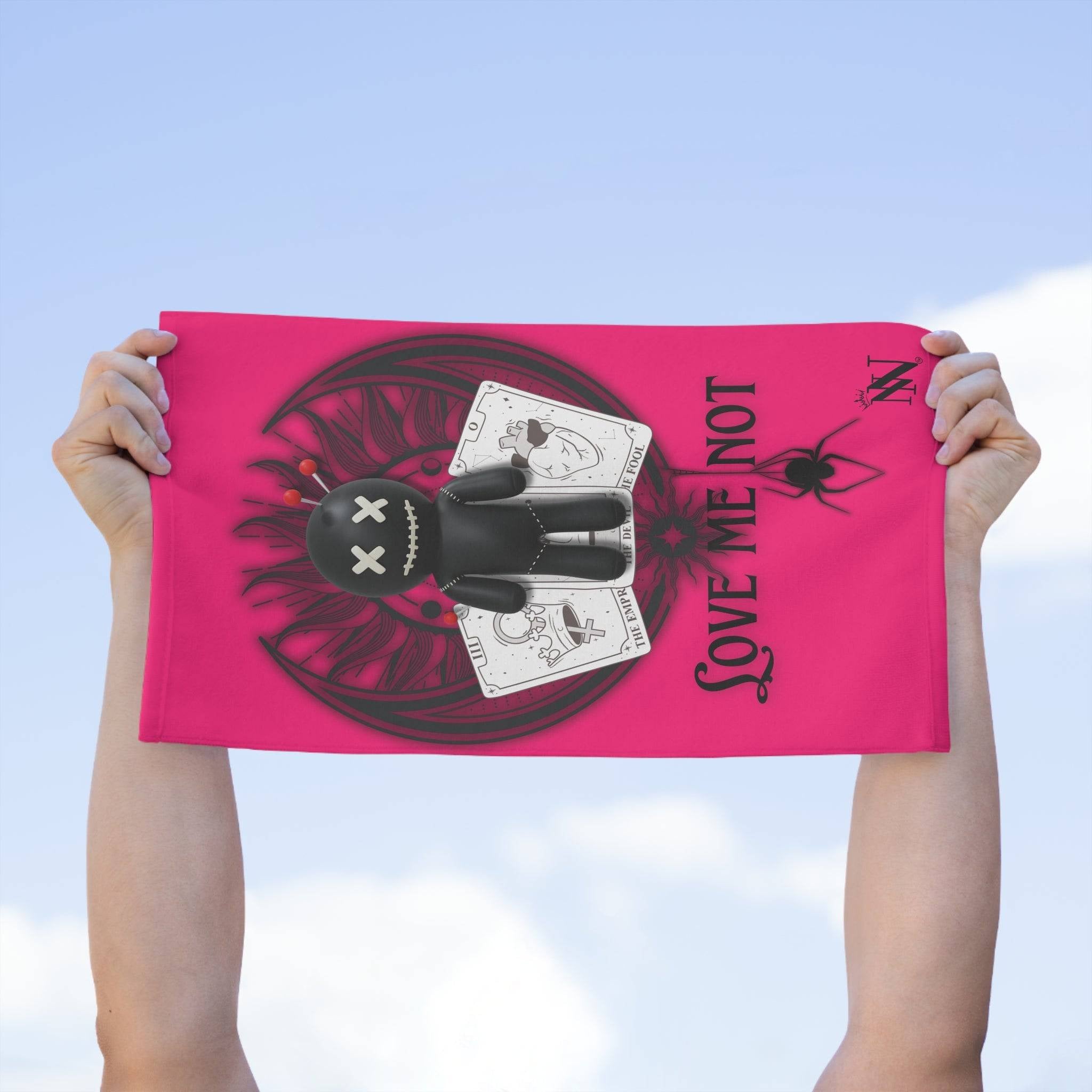 Love Me Not Pink Mix & Match Soft Sex Towels | Flirty Lovers’ Gifts