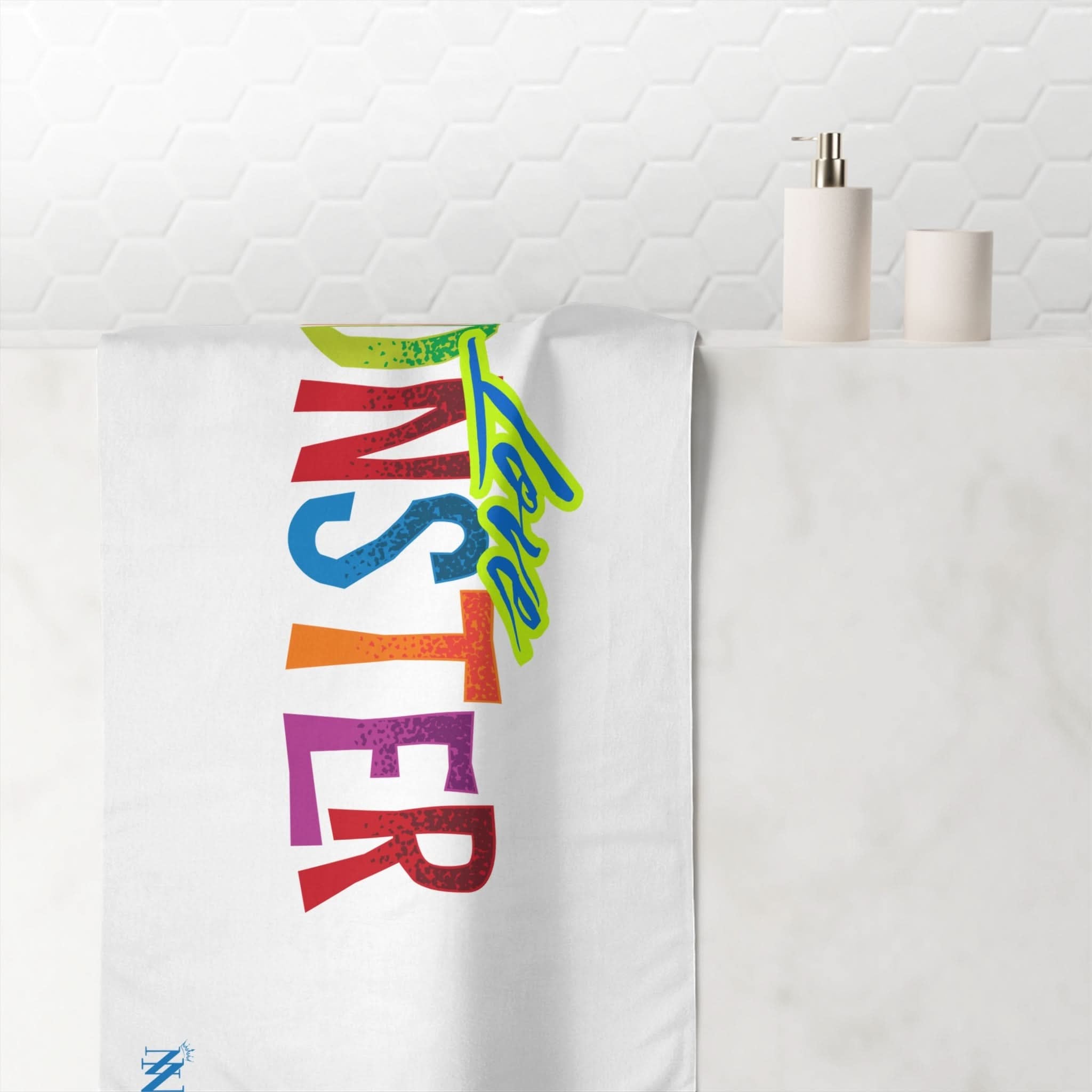 Love Monster | Mix & Match Naughty XL Fun-Flirty Lovers’ Towels