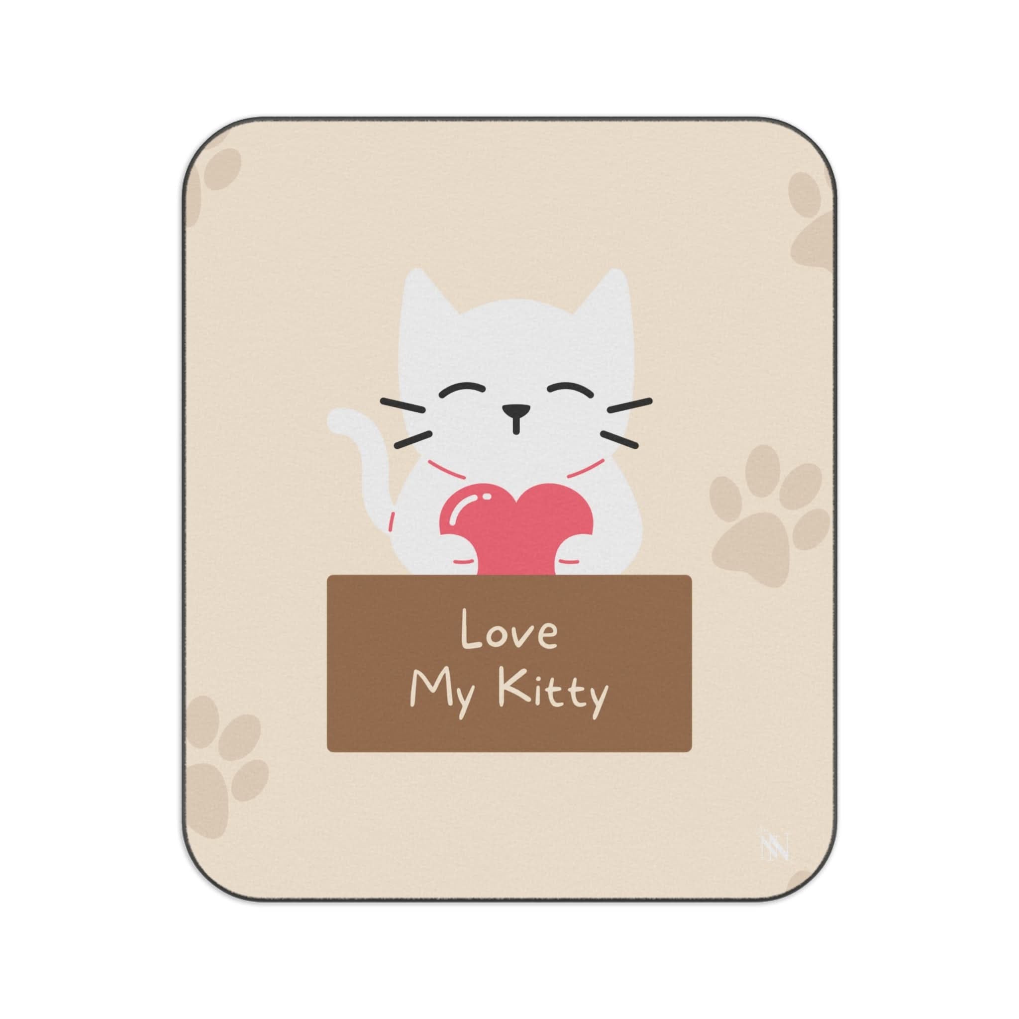 Love My Kitty | Mix Match Fun-Flirty Lovers’ Water-Resistant Blankets