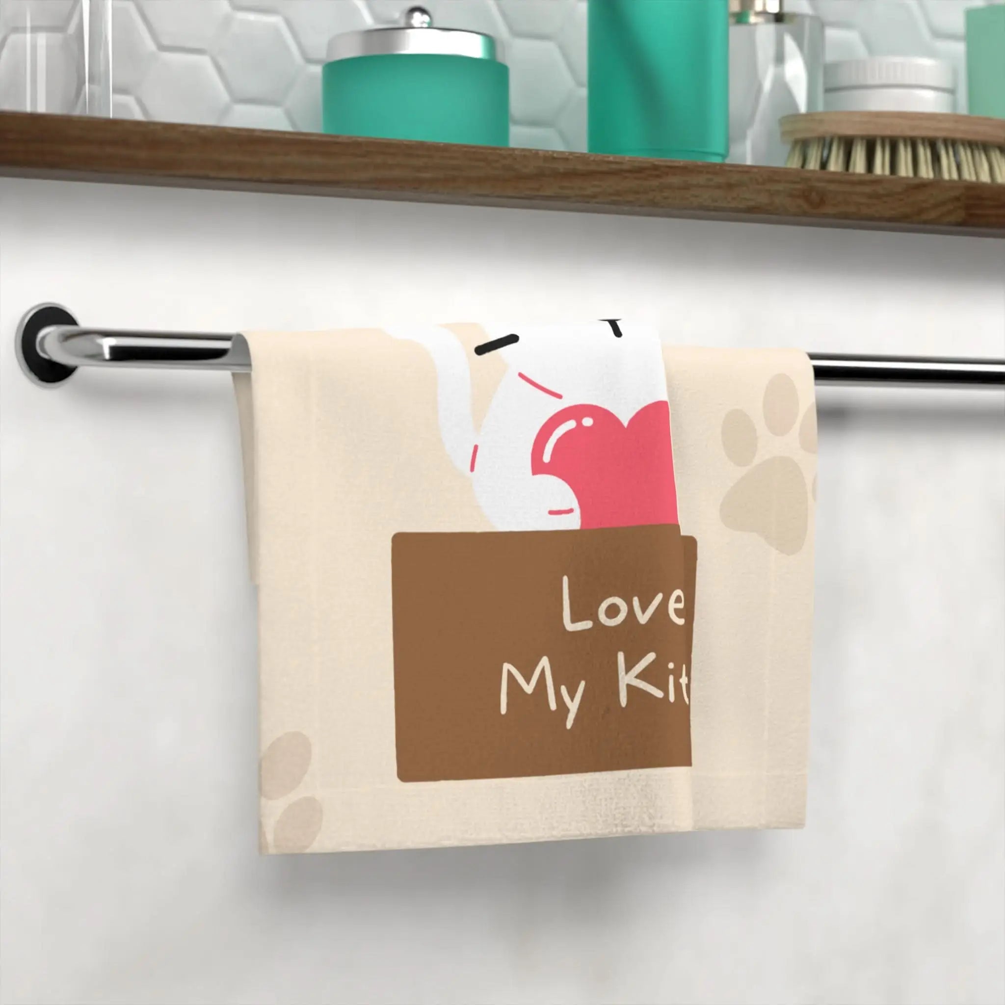 Love My Kitty | Mix & Match Lils’ Fun-Flirty Lovers’ Towels