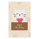 Love My Kitty | Mix & Match Soft Fun-Flirty Lovers’ Towels