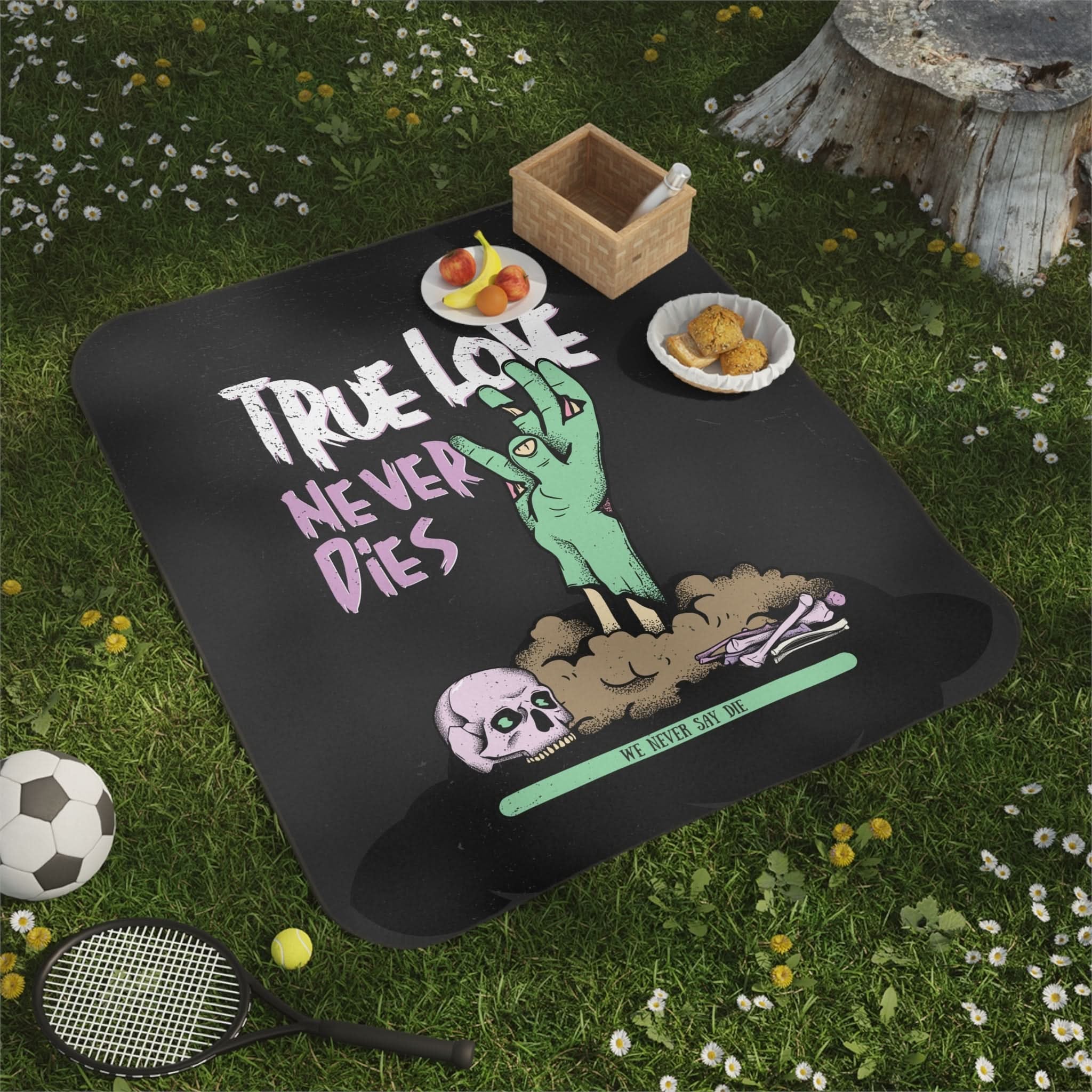 Love Never Dies | Mix Match Fun-Flirty Lovers’ Water-Resistant Blankets
