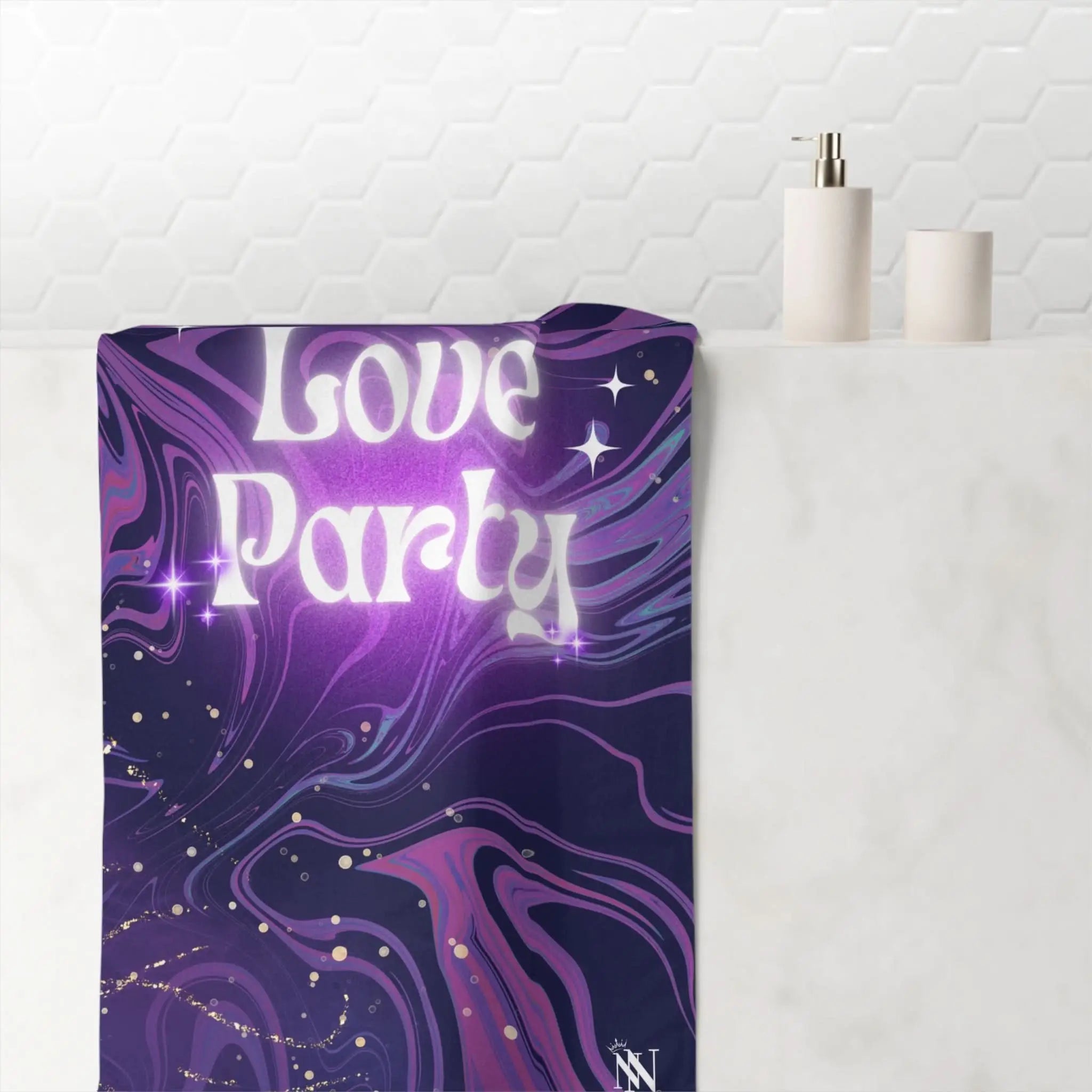 Love Party | Mix & Match Naughty XL Fun-Flirty Lovers’ Towels