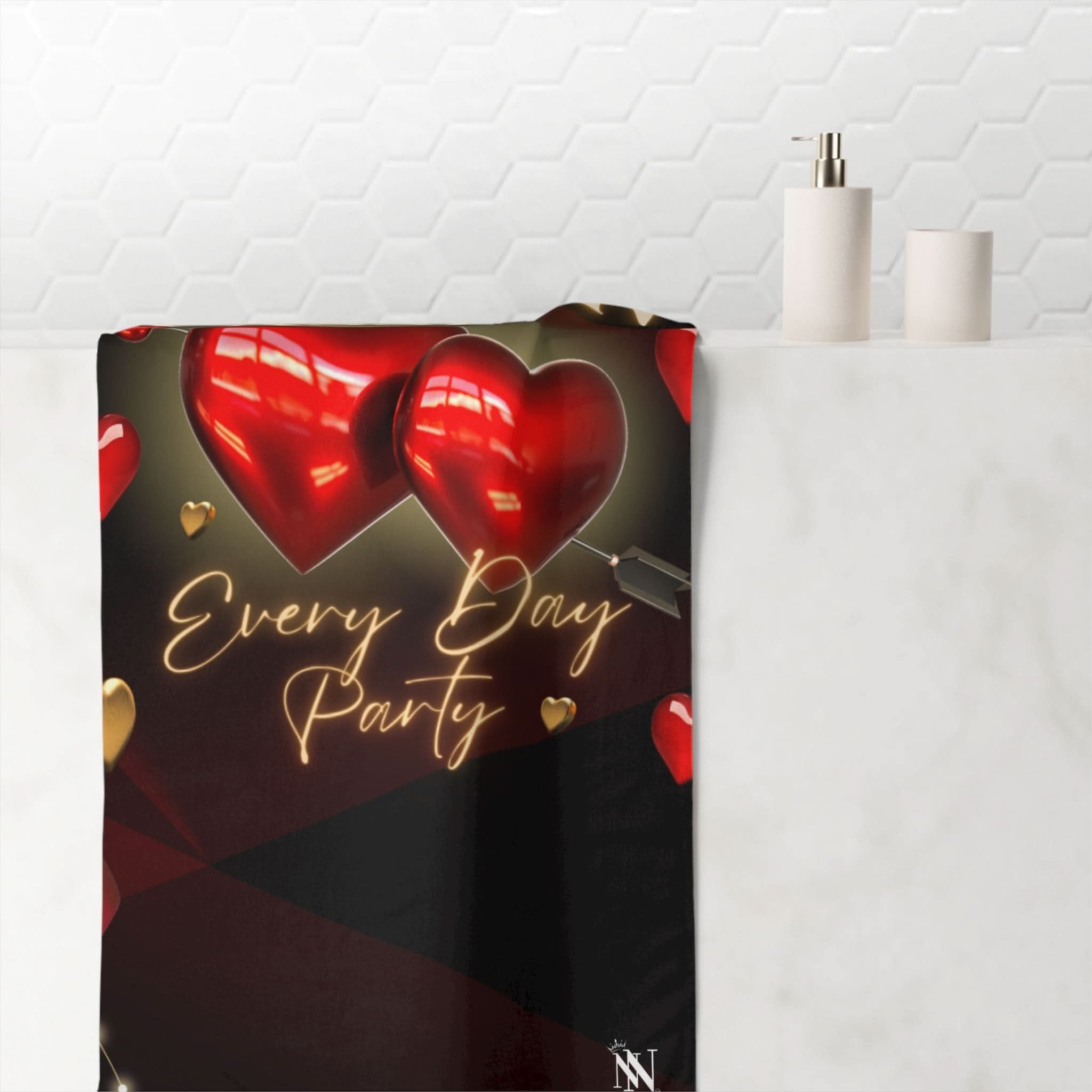 Love & Passion Everyday | Mix & Match Naughty XL Fun-Flirty Lovers’ Towels