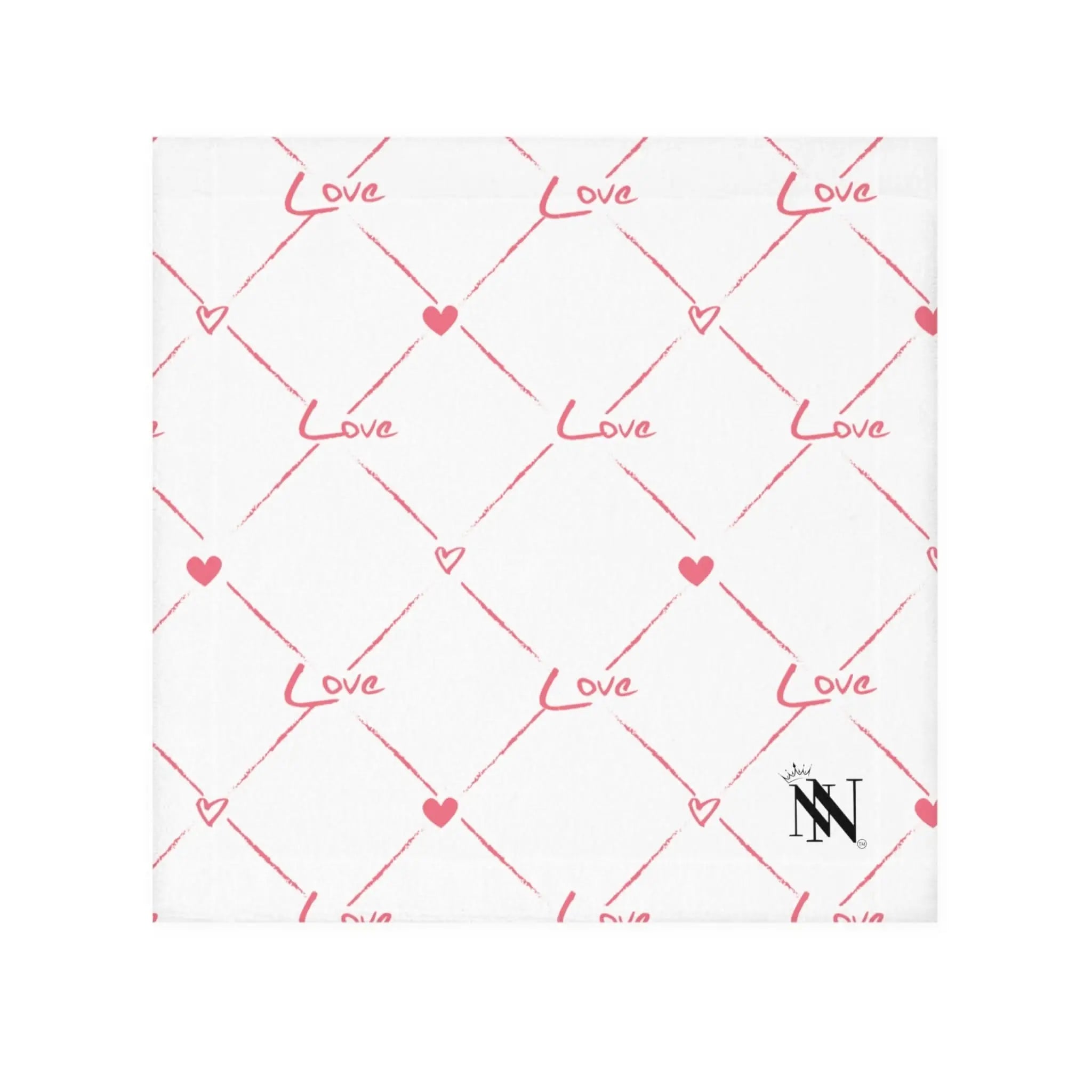 Love Pattern Print | Mix & Match Lils’ Fun-Flirty Lovers’ Towels