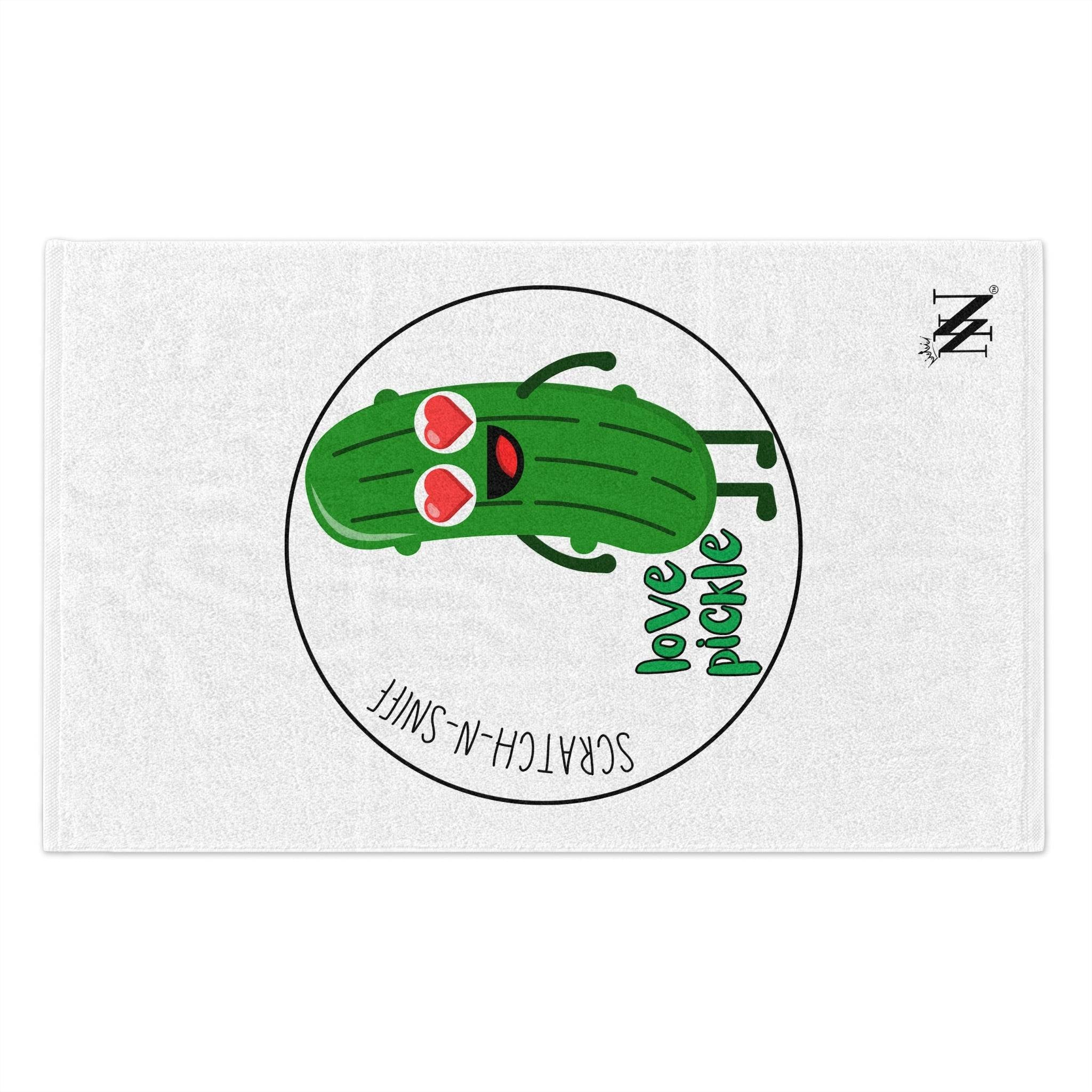 Love Pickle Scratch-N-Sniff | Mix & Match Soft Fun-Flirty Lovers’ Towels