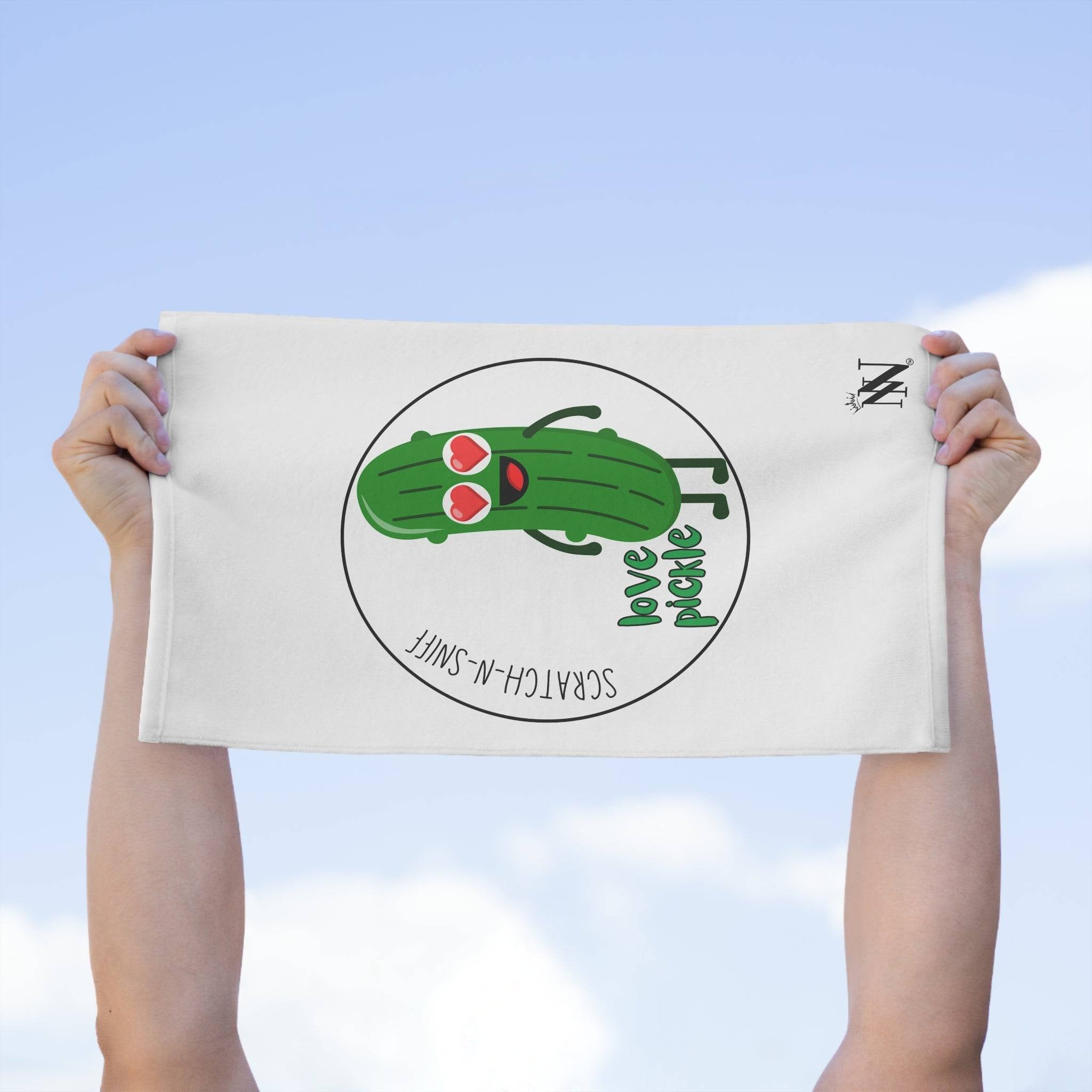 Love Pickle Scratch-N-Sniff | Mix & Match Soft Fun-Flirty Lovers’ Towels