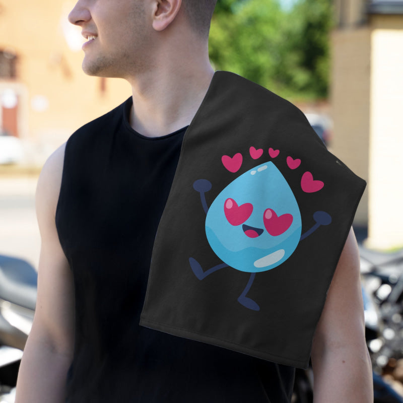 Love Rain Drop | Mix & Match Soft Fun-Flirty Lovers’ Towels