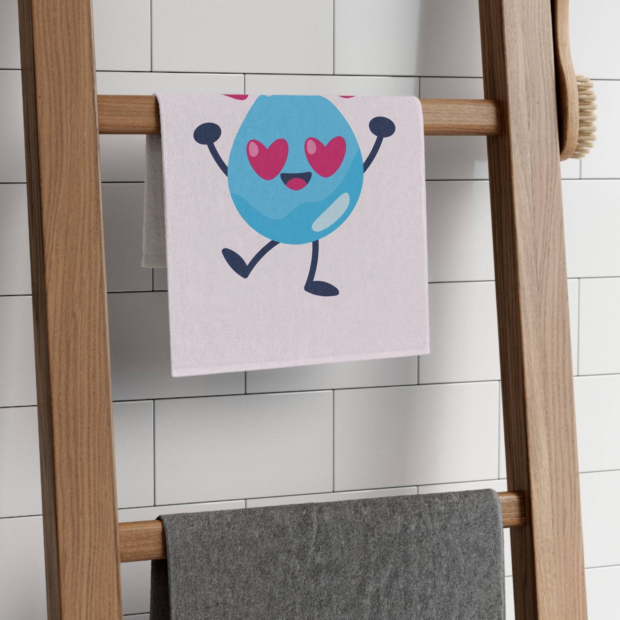 Love Rain Drop Soft Pink Mix & Match Soft Sex Towels | Naughty Lovers’ Gifts