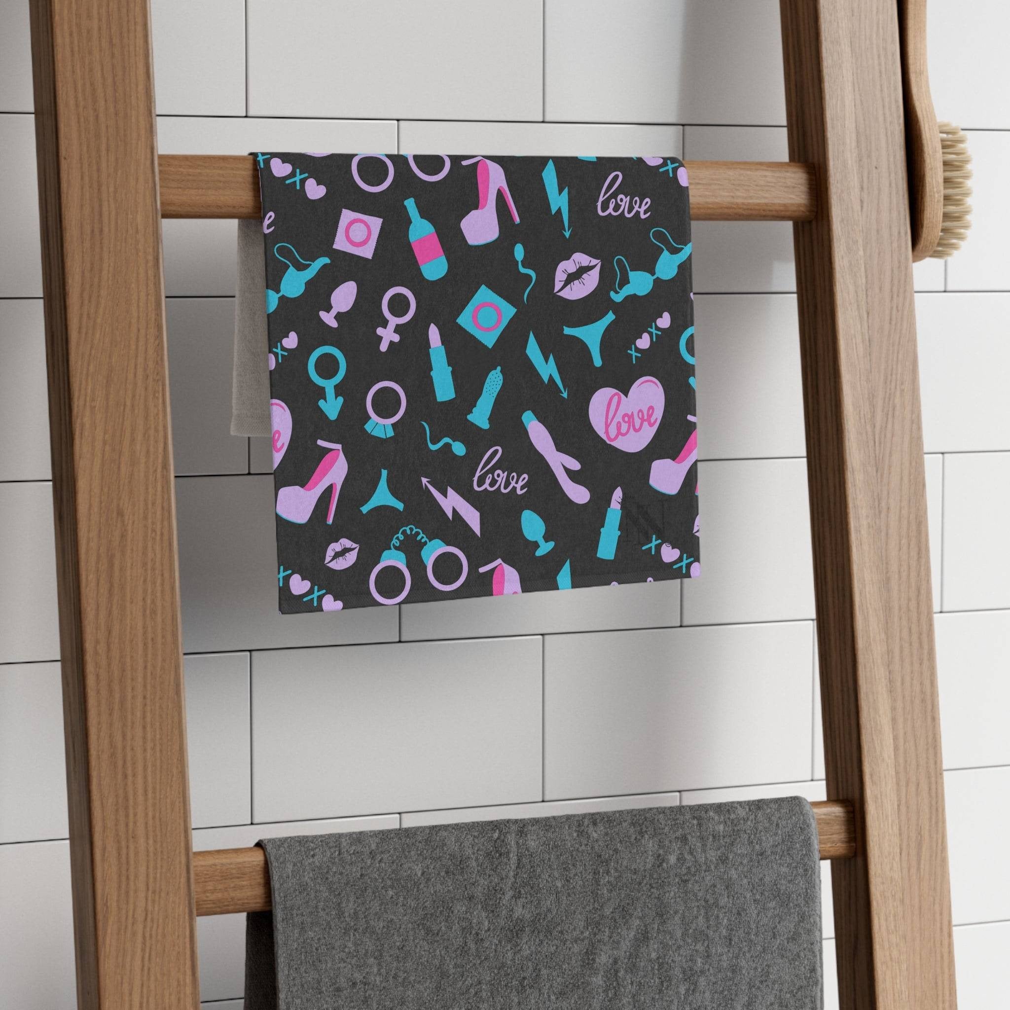 Love Sex Toys | Mix & Match Soft Fun-Flirty Lovers’ Towels