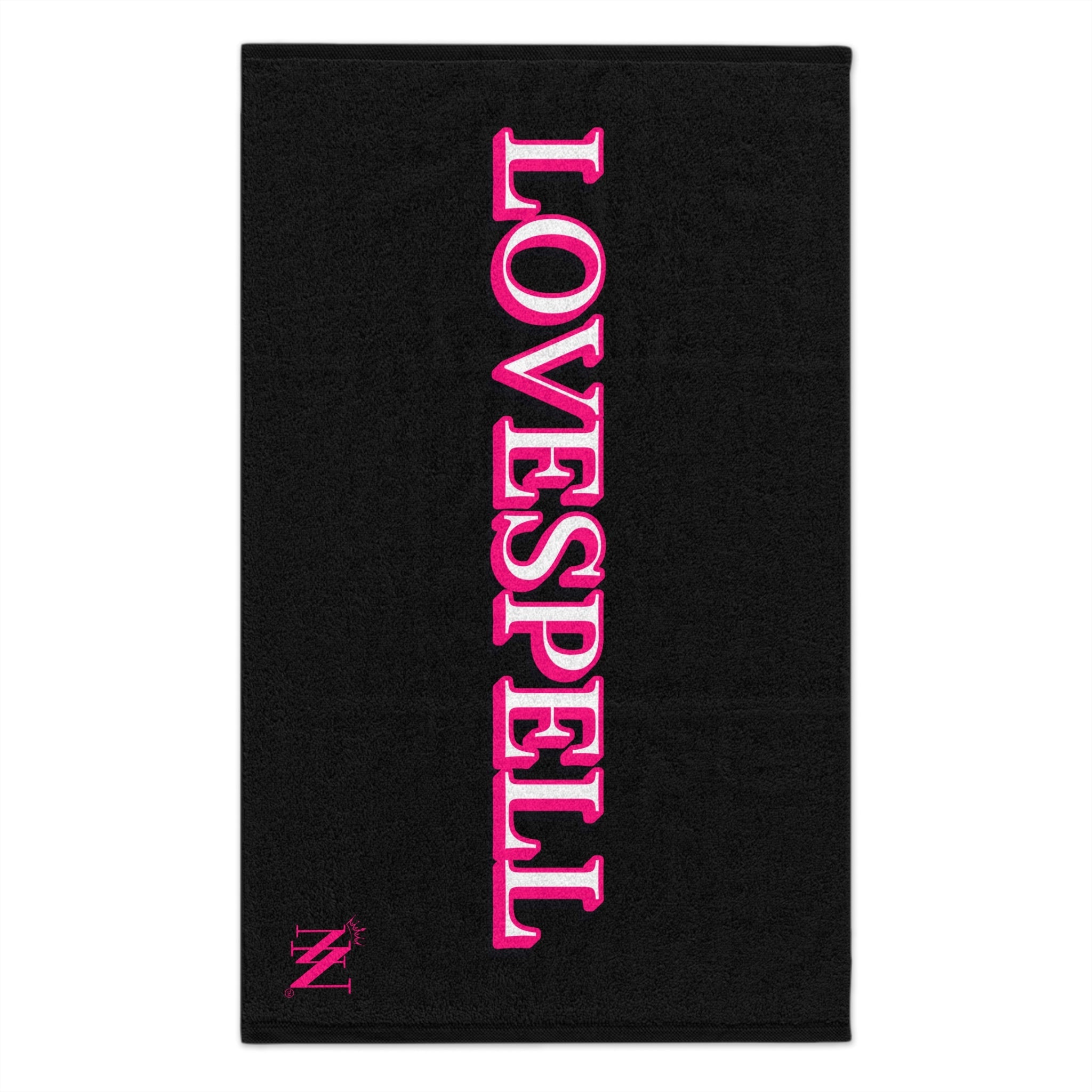 Love Spell Black | Mix & Match Soft Fun-Flirty Lovers’ Towels