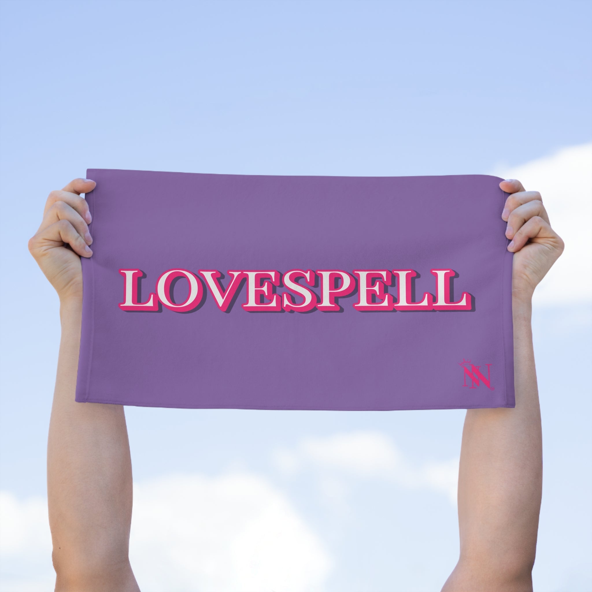 Love Spell Lavendar | Mix & Match Soft Fun-Flirty Lovers’ Towels
