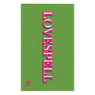 Love Spell Lime Green | Mix & Match Soft Fun-Flirty Lovers’ Towels