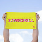 Love Spell Neon Yellow | Mix & Match Soft Fun-Flirty Lovers’ Towels