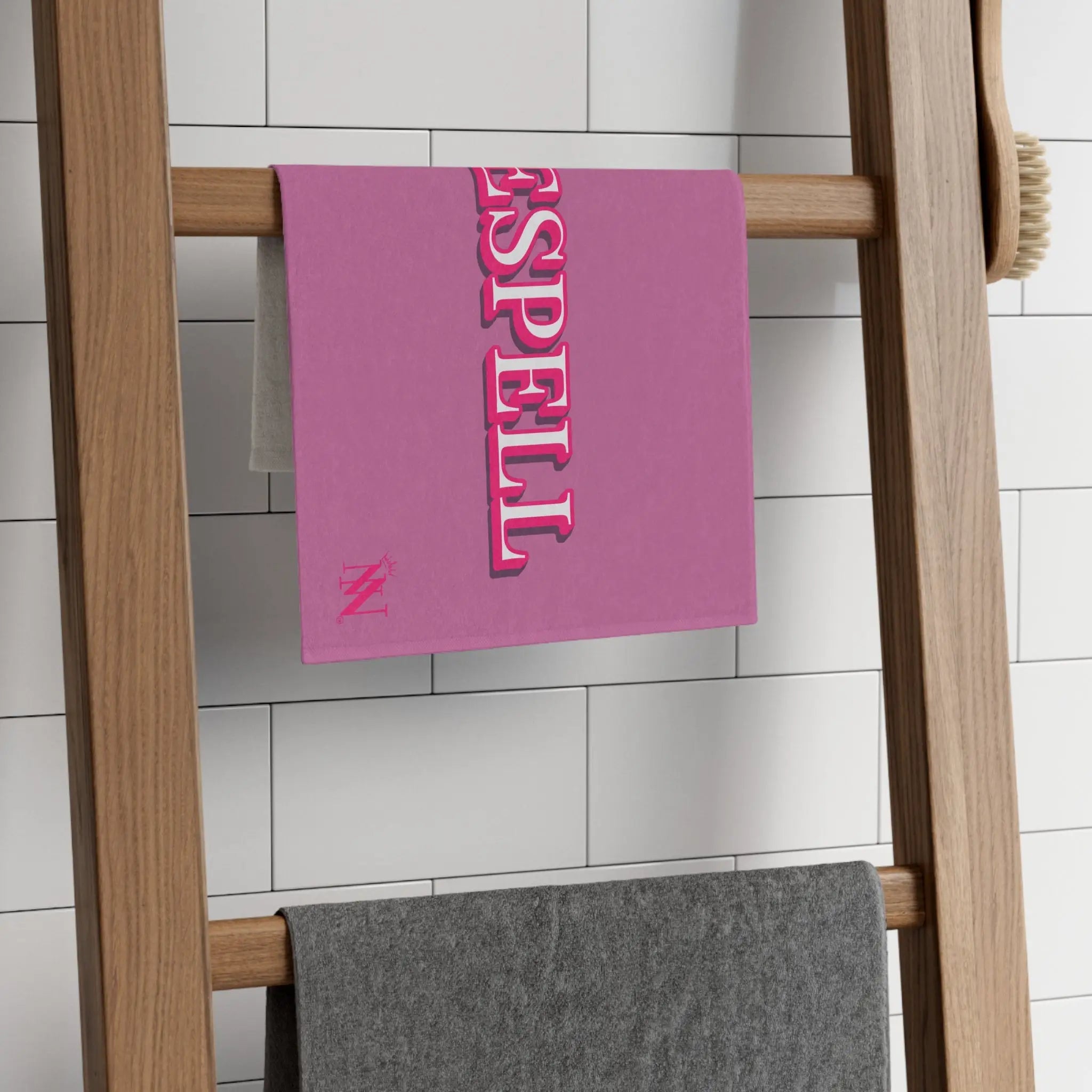 Love Spell Soft Pink | Mix & Match Soft Fun-Flirty Lovers’ Towels