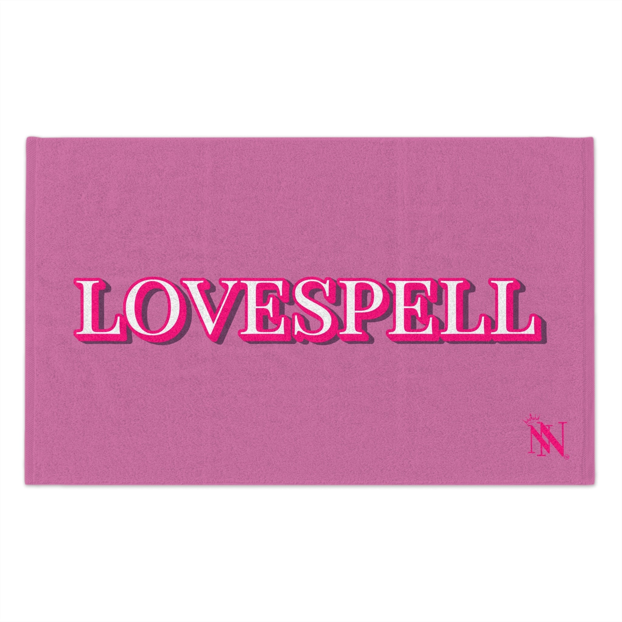 Love Spell Soft Pink | Mix & Match Soft Fun-Flirty Lovers’ Towels