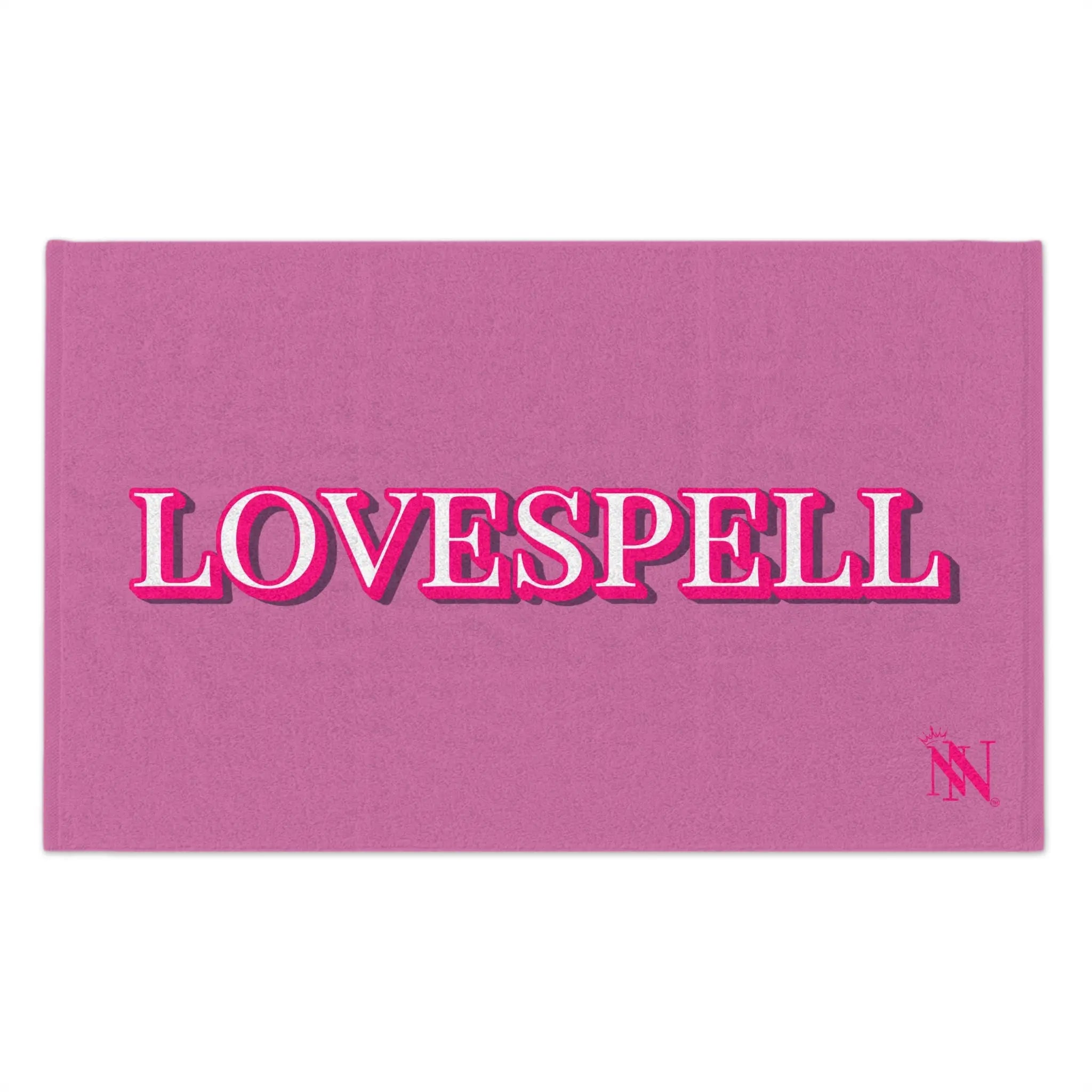 Love Spell Soft Pink | Mix & Match Soft Fun-Flirty Lovers’ Towels