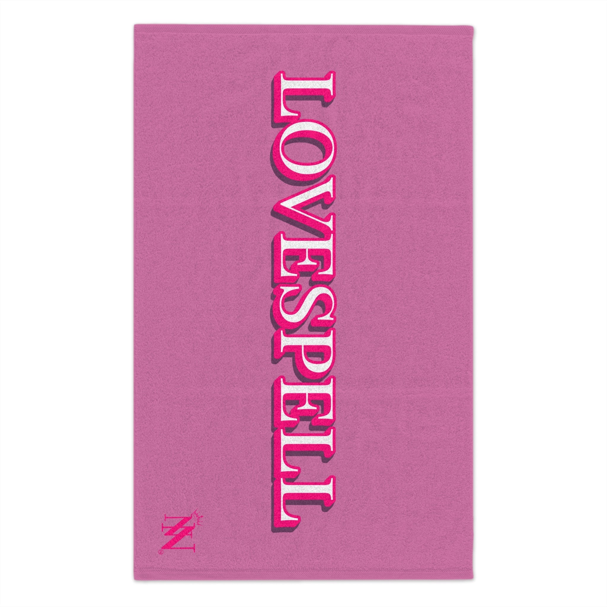 Love Spell Soft Pink | Mix & Match Soft Fun-Flirty Lovers’ Towels