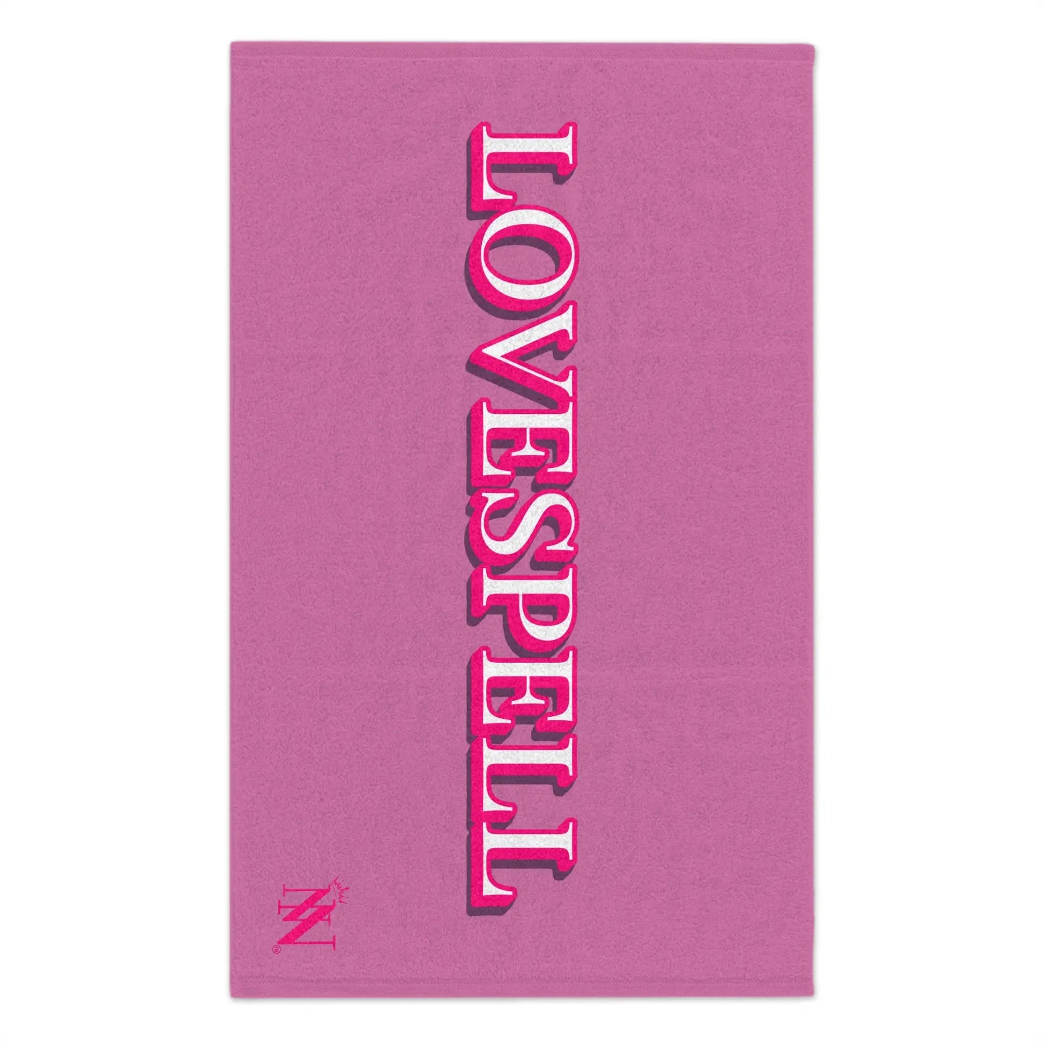 Love Spell Soft Pink | Mix & Match Soft Fun-Flirty Lovers’ Towels