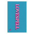 Love Spell Turquoise | Mix & Match Soft Fun-Flirty Lovers’ Towels