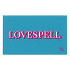 Love Spell Turquoise | Mix & Match Soft Fun-Flirty Lovers’ Towels