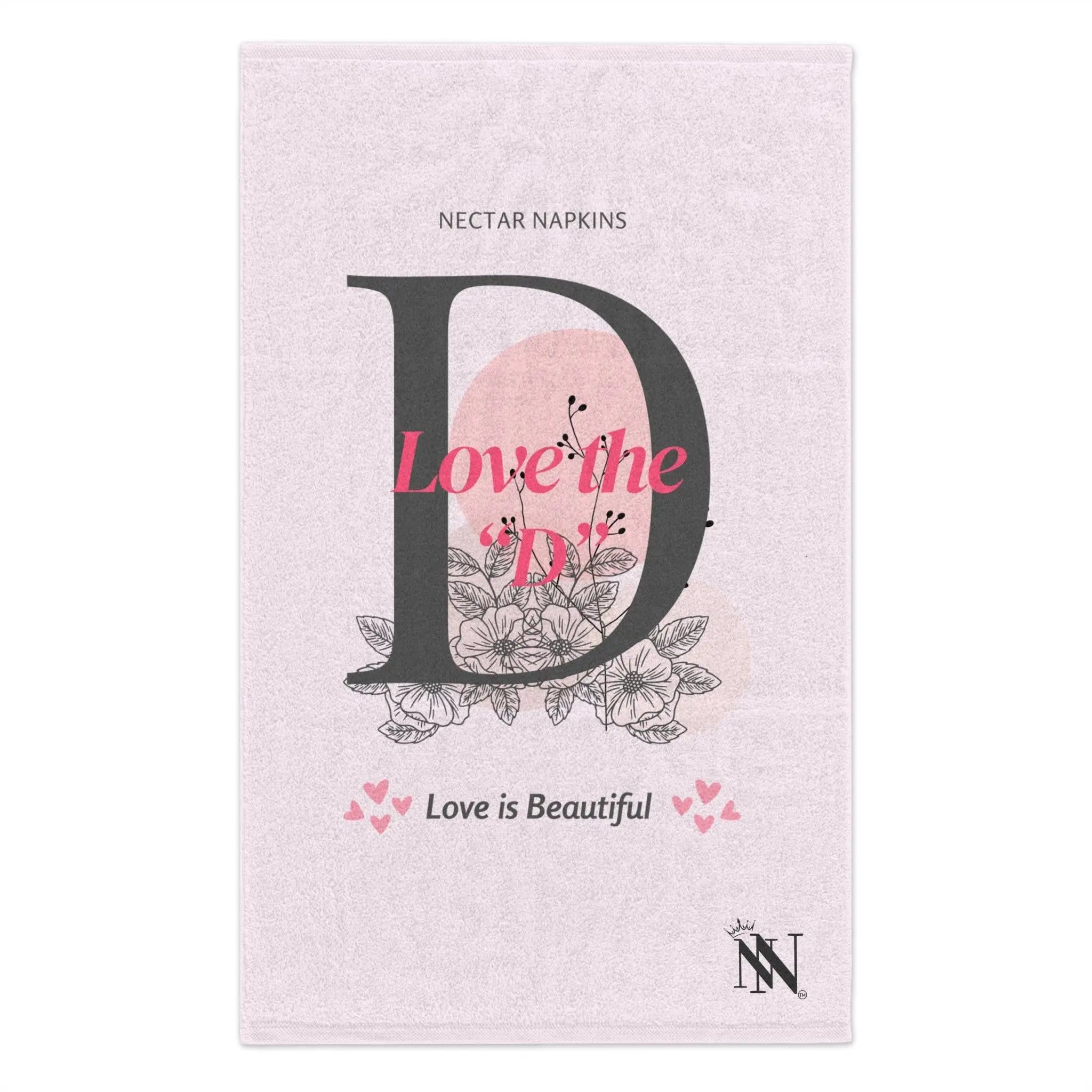Love the ’D’ | Mix & Match Soft Fun-Flirty Lovers’ Towels