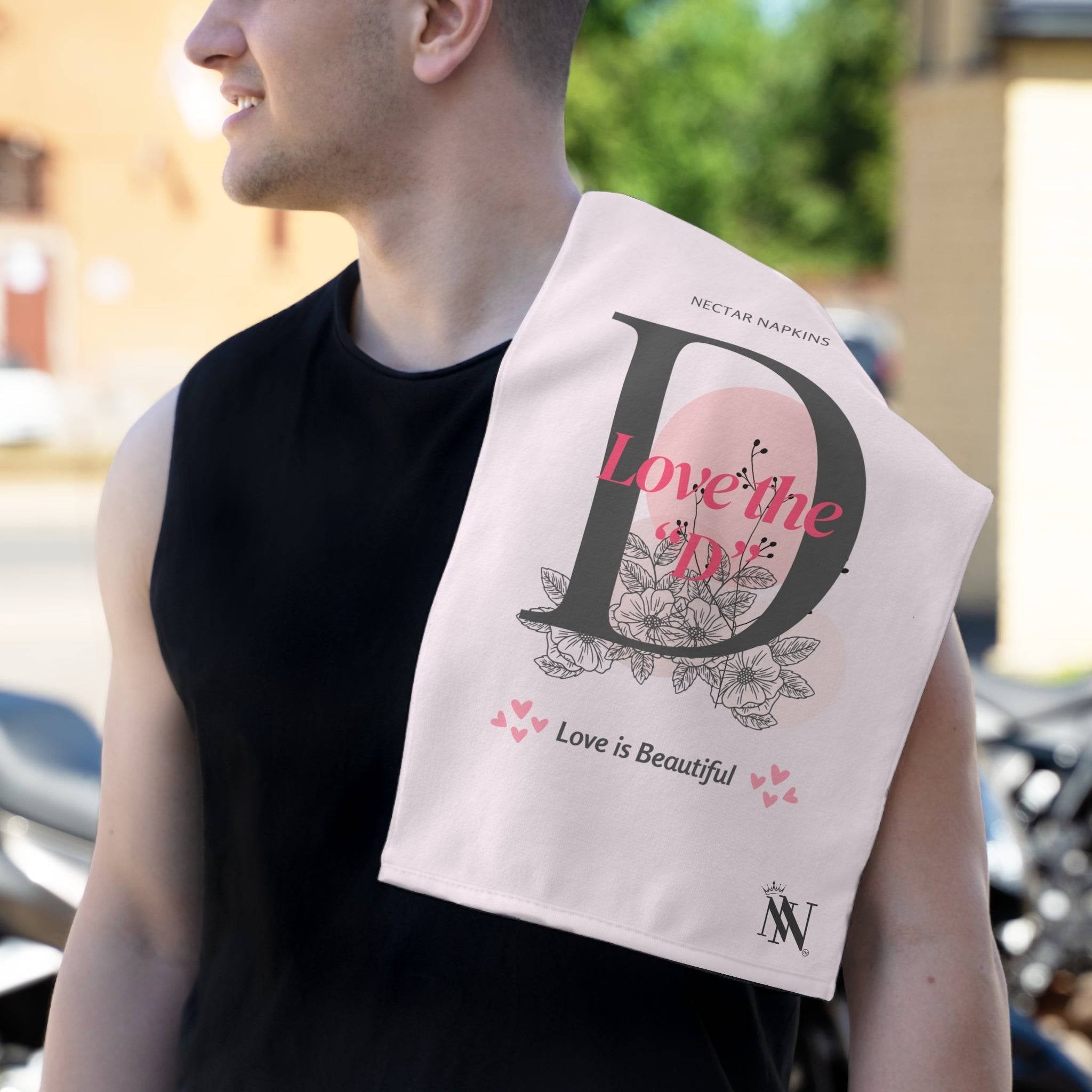 Love the ’D’ | Mix & Match Soft Fun-Flirty Lovers’ Towels