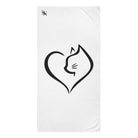 Love the Kitty | Mix & Match Naughty XL Fun-Flirty Lovers’ Towels