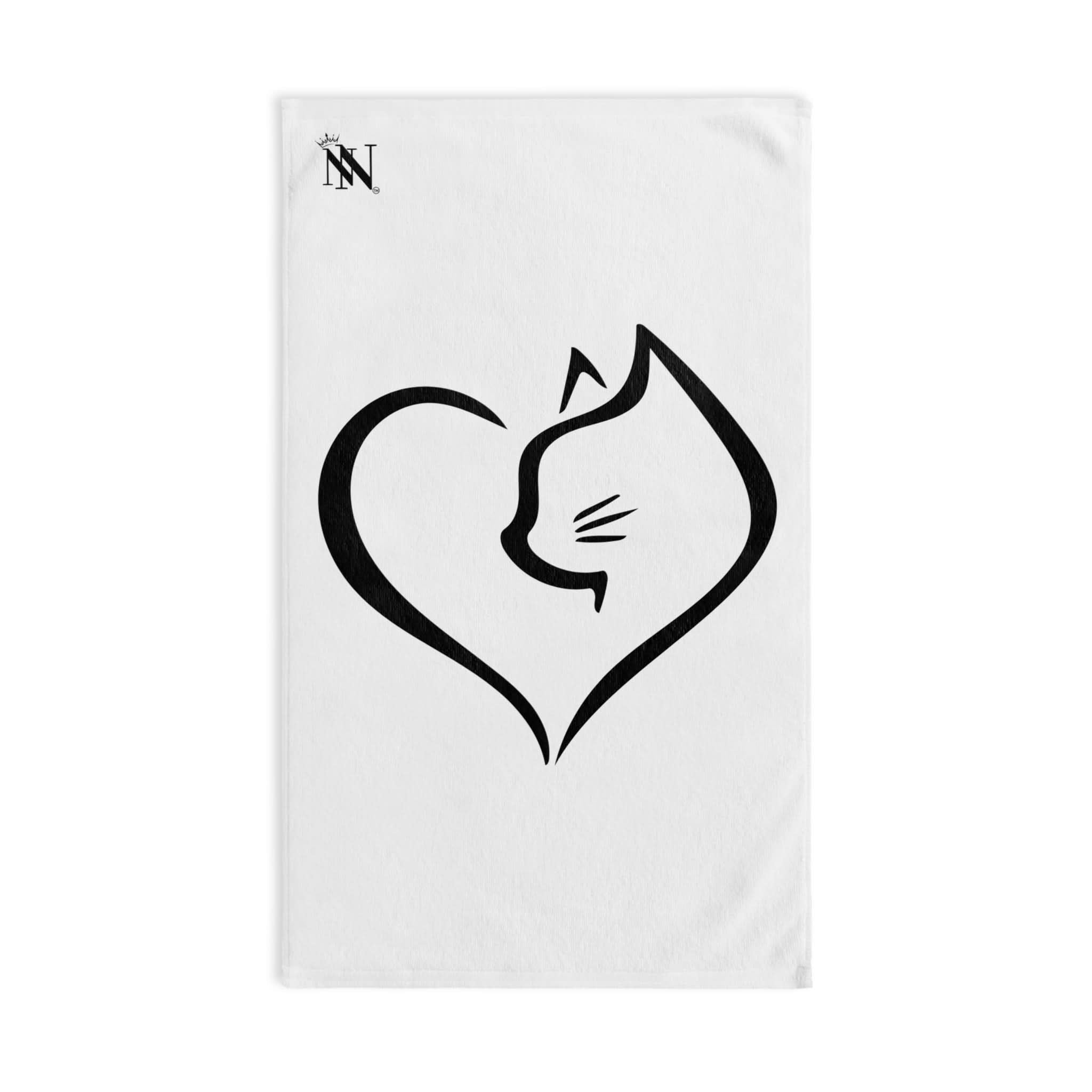 Love the Kitty | Mix & Match Original Fun-Flirty Lovers’ Towels