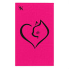 Love the Kitty Pink Mix & Match Soft Sex Towels | Flirty Lovers’ Gifts
