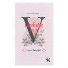 Love the ’V’ | Mix & Match Soft Fun-Flirty Lovers’ Towels