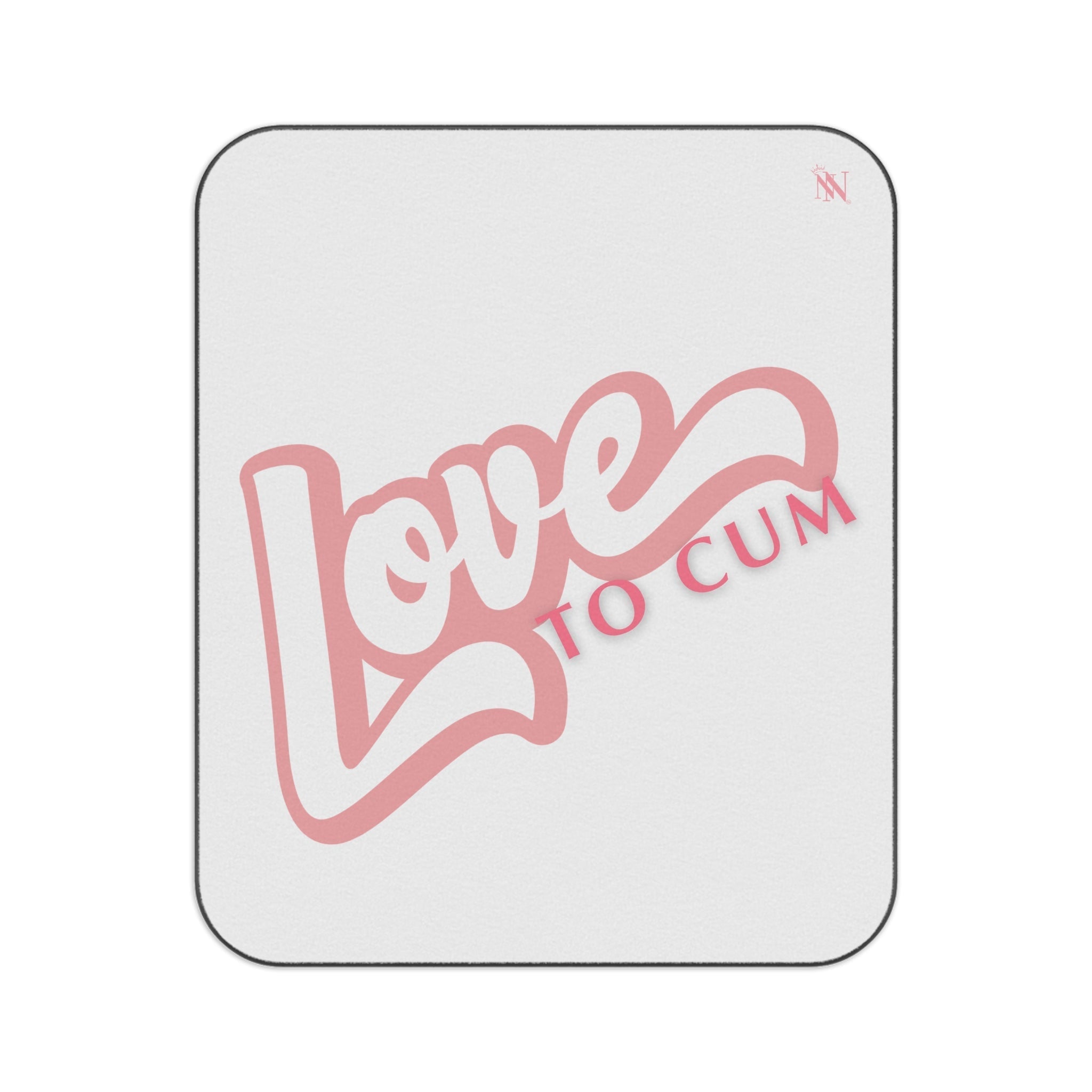 Love to Cum | Mix Match Fun-Flirty Lovers’ Water-Resistant Blankets