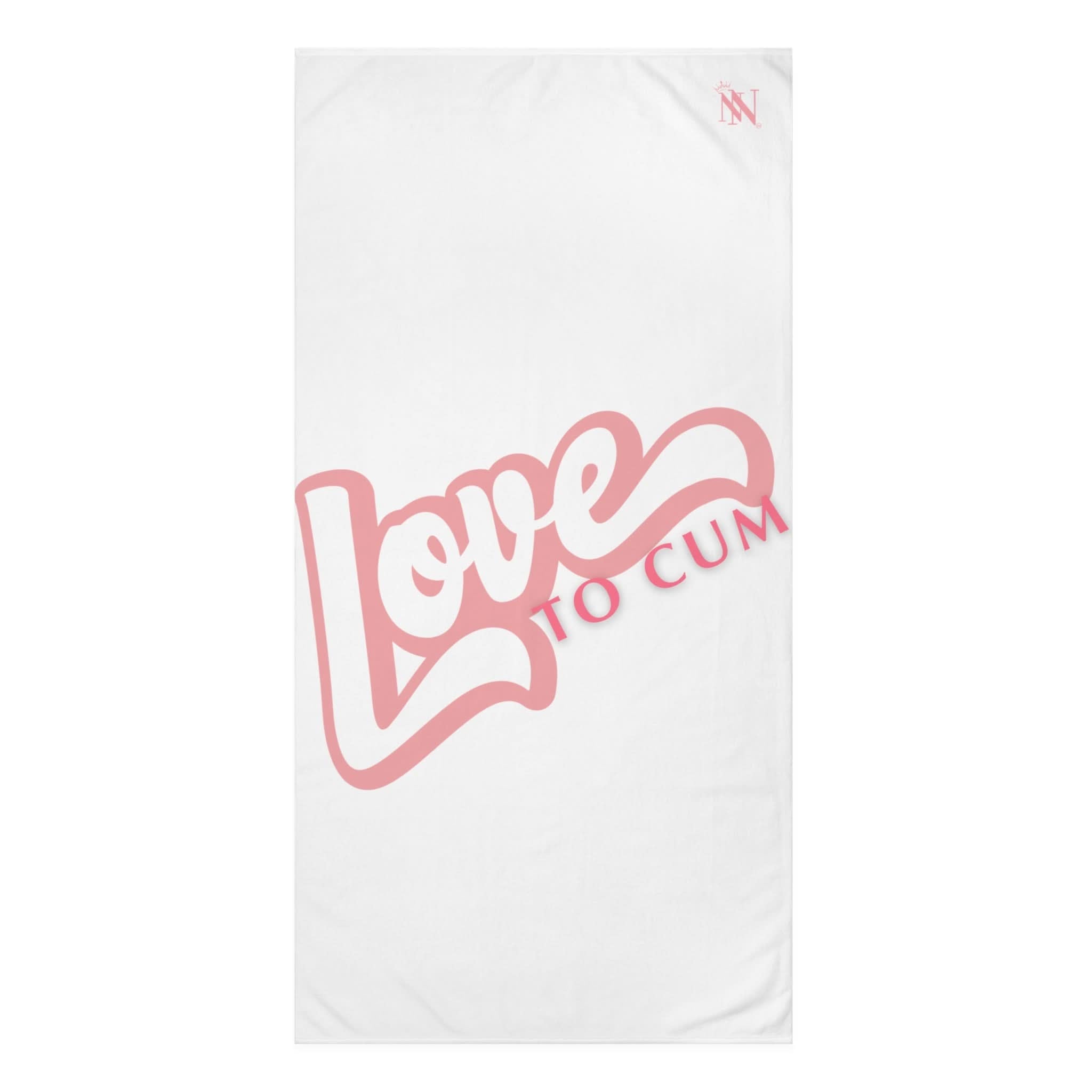 Love to Cum | Mix & Match Naughty XL Fun-Flirty Lovers’ Towels