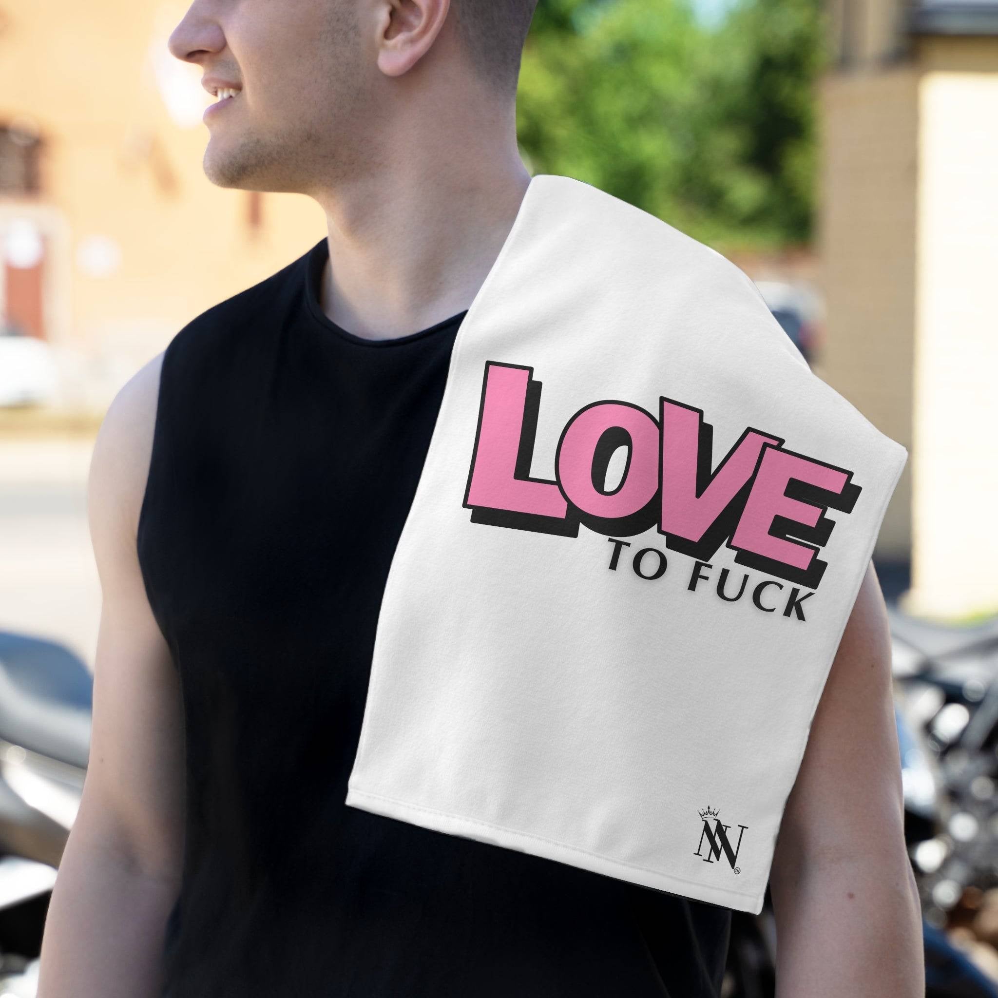 Love to Fuck | Mix & Match Soft Fun-Flirty Lovers’ Towels