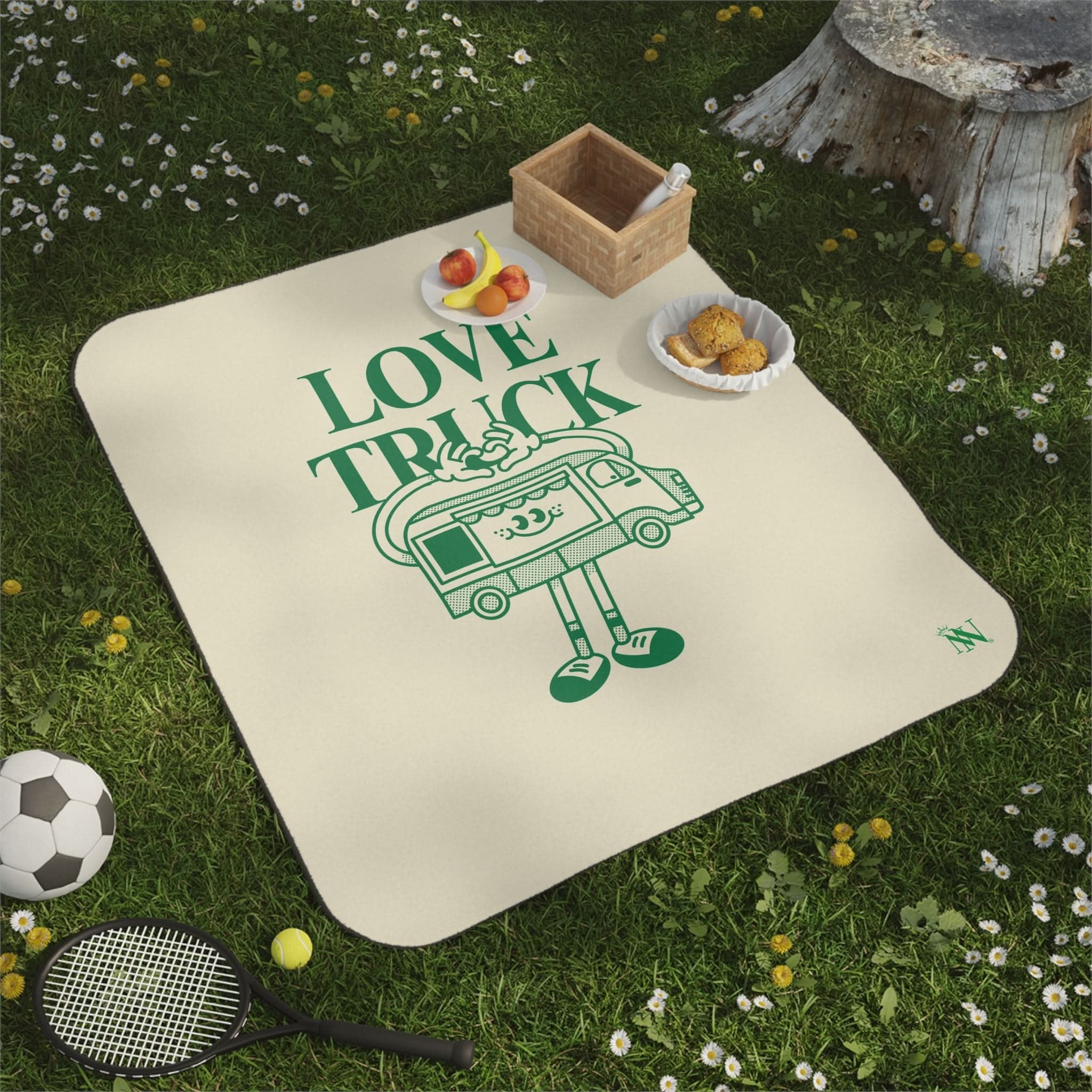 Love Truck | Mix Match Fun-Flirty Lovers’ Water-Resistant Blankets