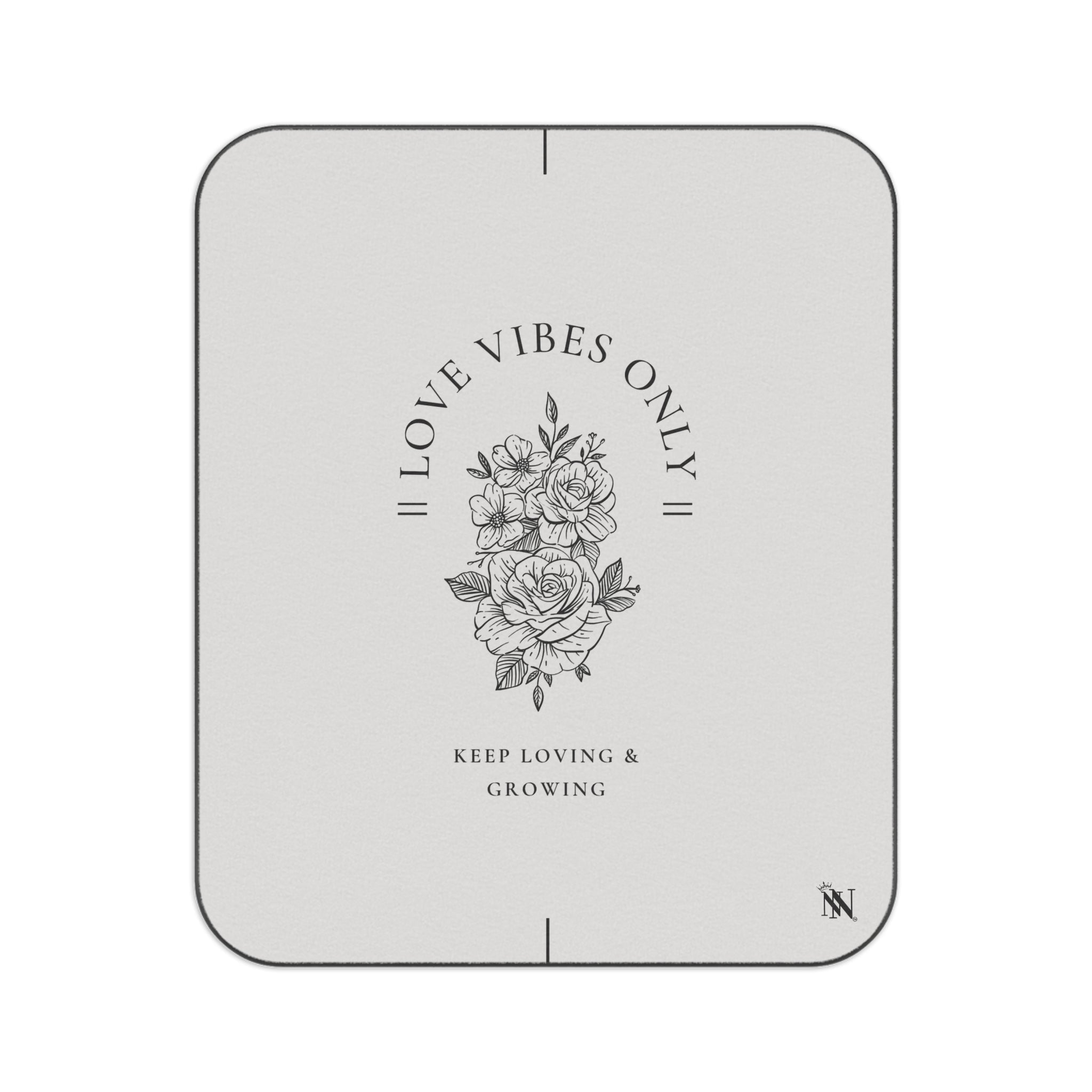 Love Vibes Only | Mix Match Fun-Flirty Lovers’ Water-Resistant Blankets