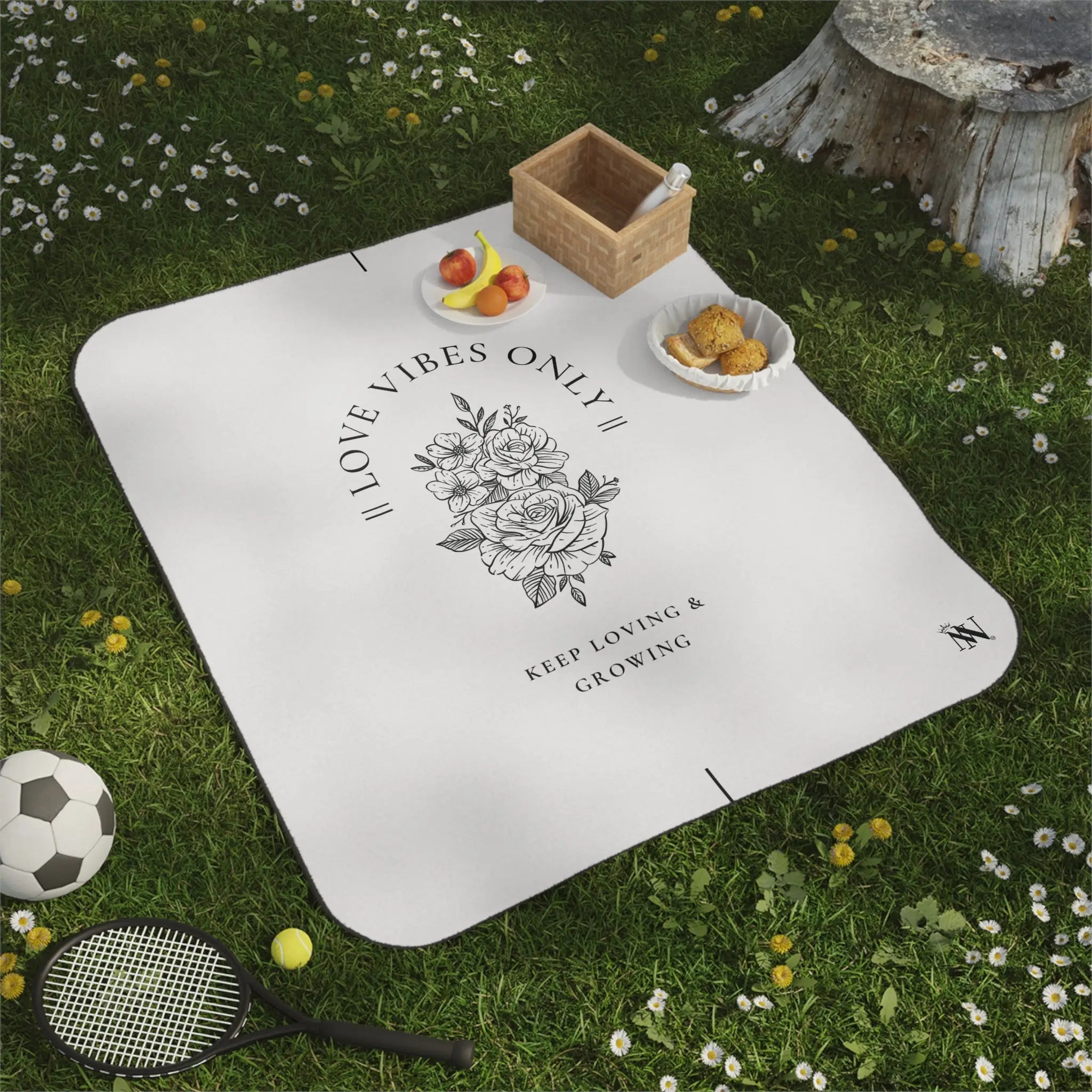 Love Vibes Only | Mix Match Fun-Flirty Lovers’ Water-Resistant Blankets