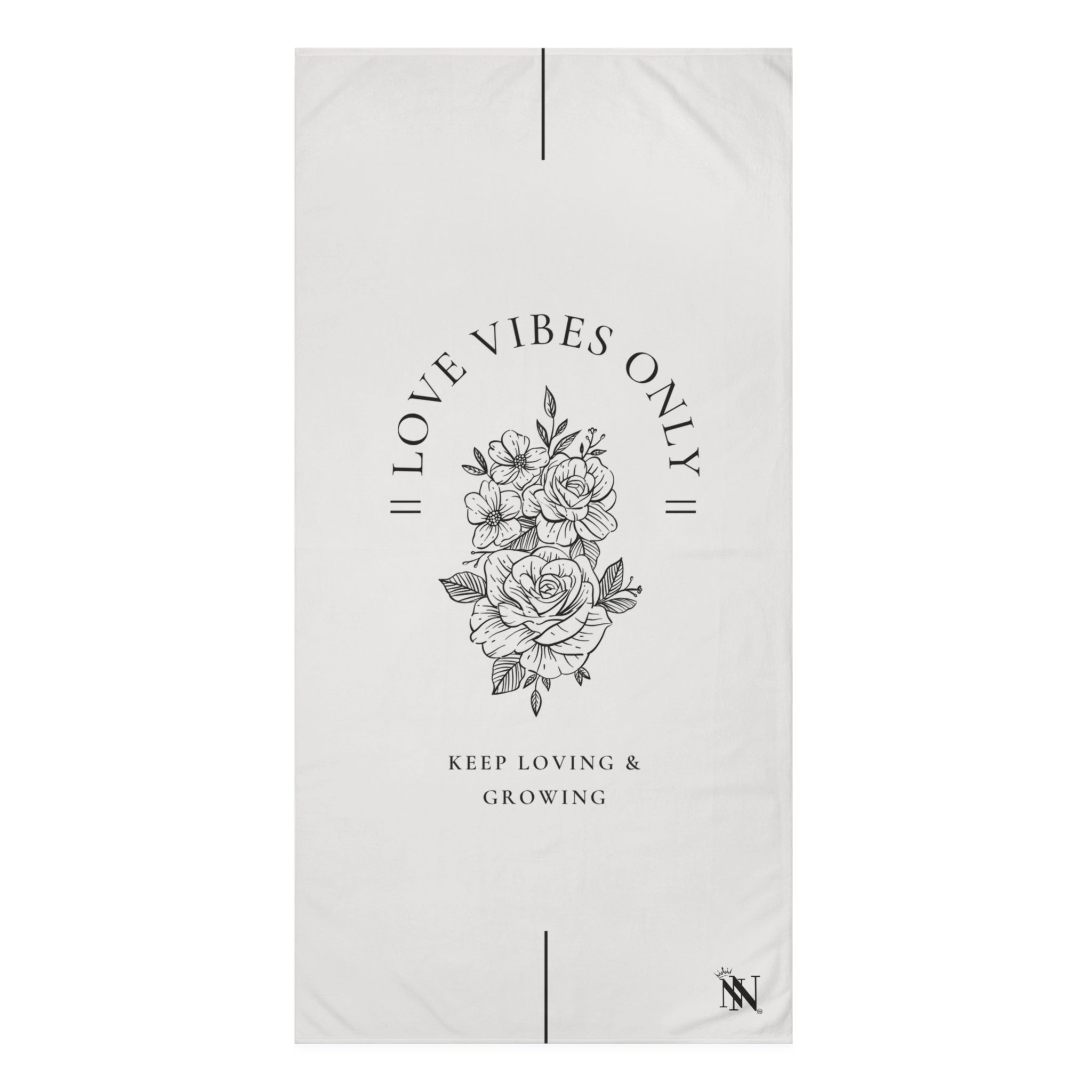Love Vibes Only | Mix & Match XL Fun-Flirty Lovers’ Towels