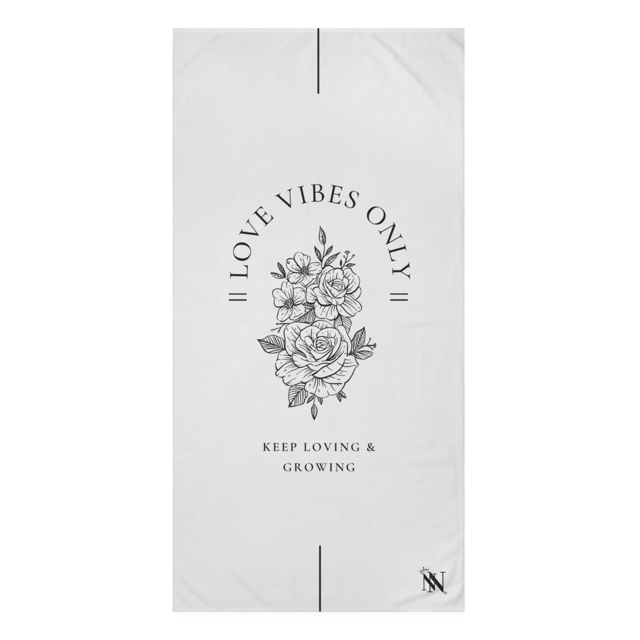 Love Vibes Only | Mix & Match XL Fun-Flirty Lovers’ Towels