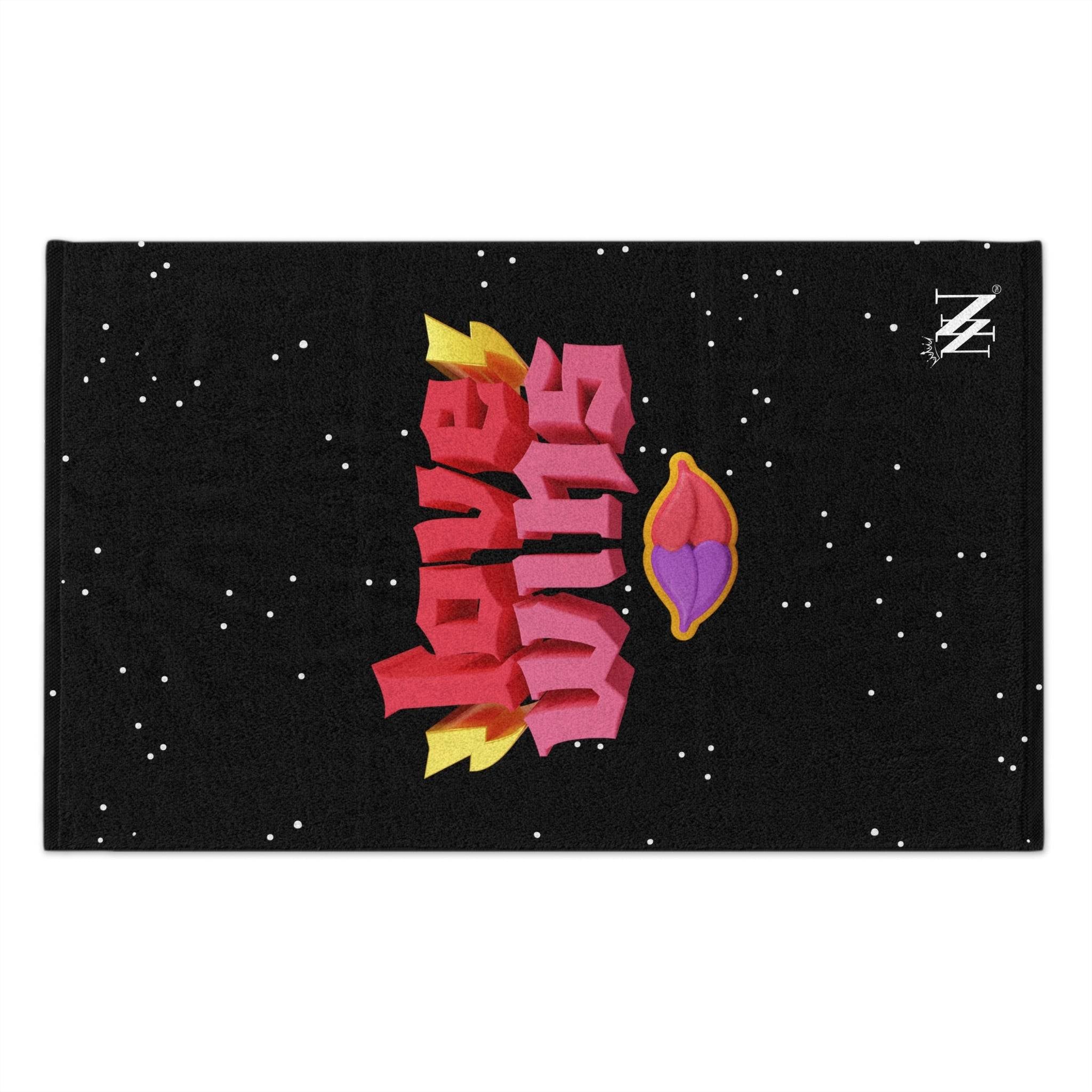 Love Wins Black Mix Match Soft Sex Towels | Flirty Lovers’ Gifts