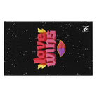 Love Wins Black Mix Match Soft Sex Towels | Flirty Lovers’ Gifts