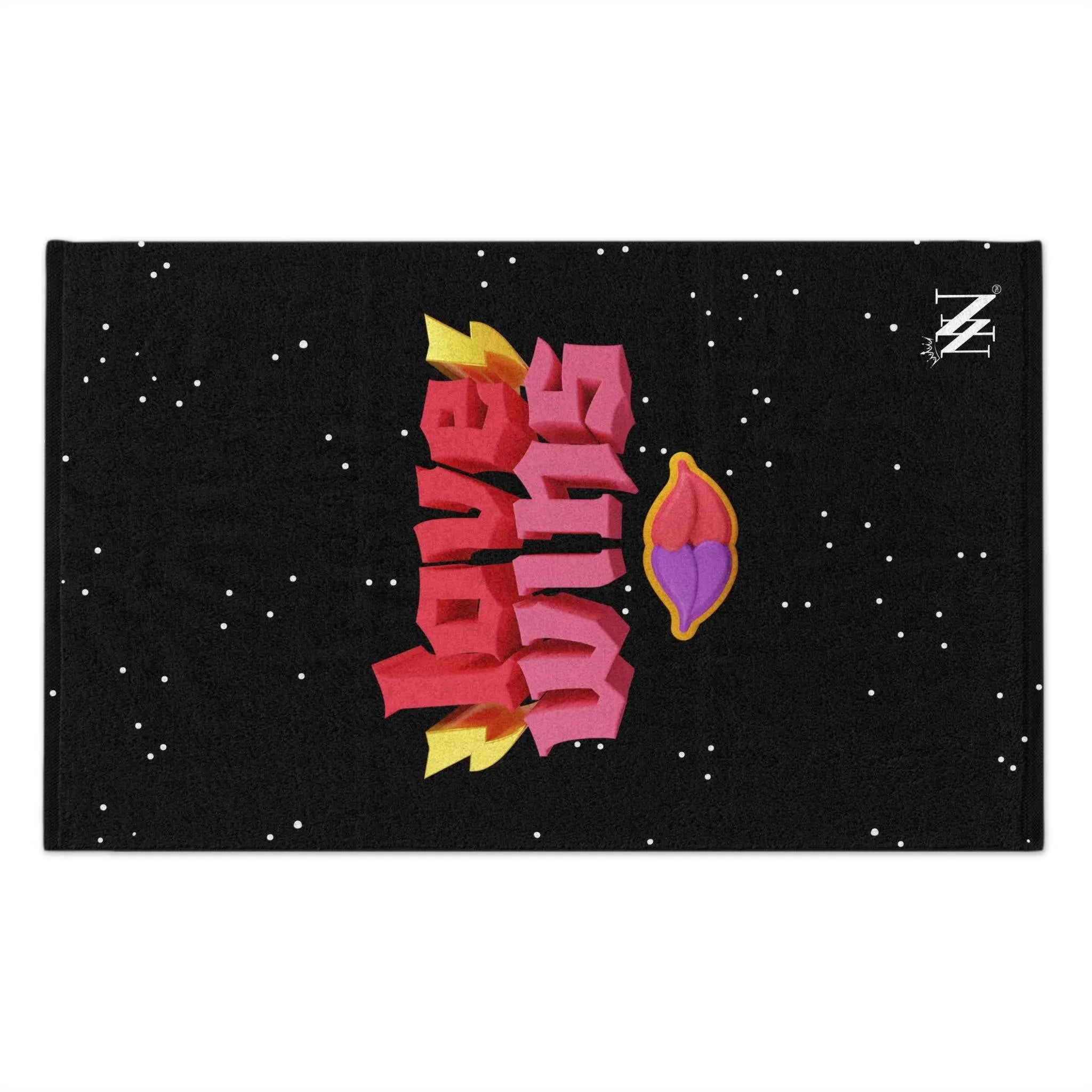 Love Wins Black Mix Match Soft Sex Towels | Flirty Lovers’ Gifts