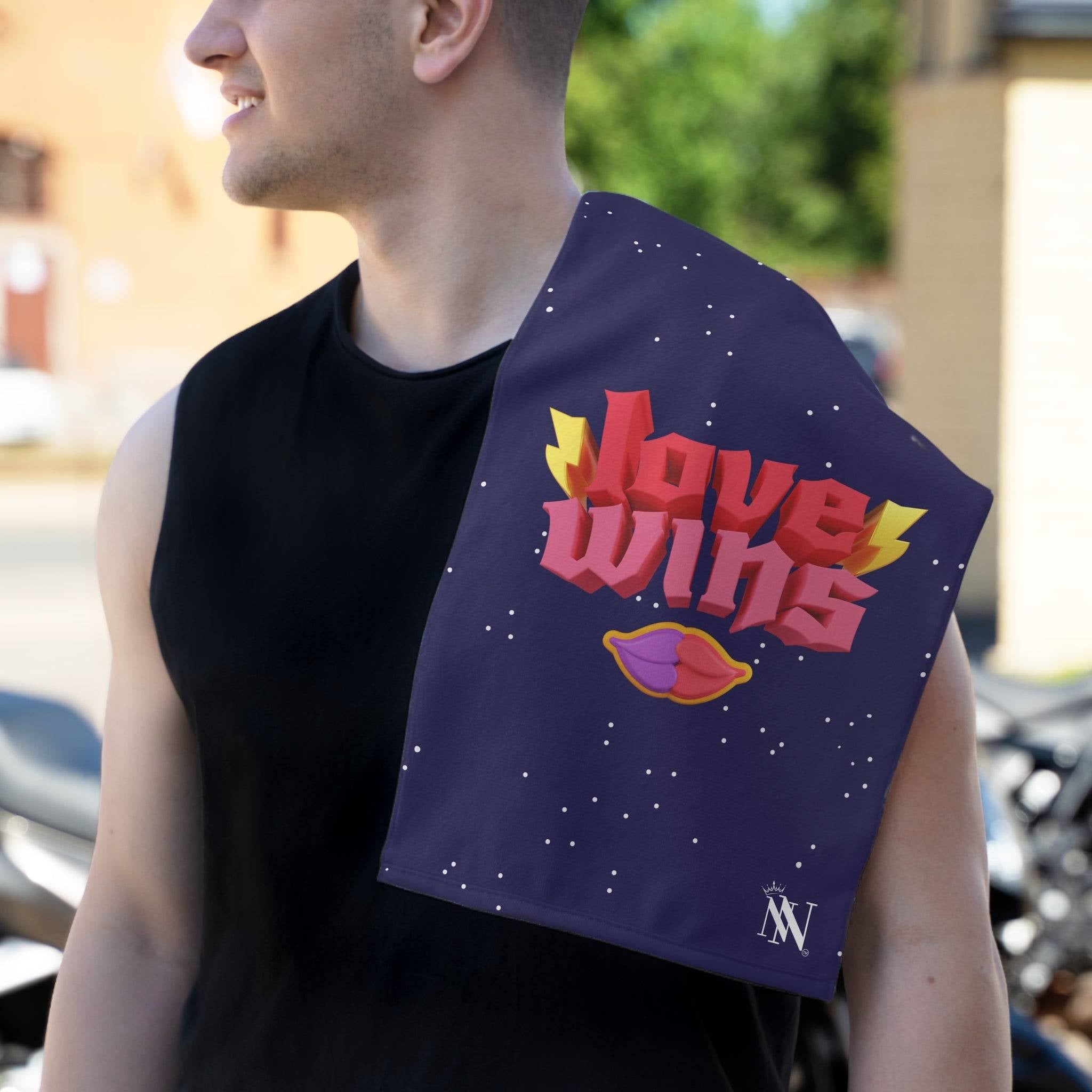 Love Wins | Mix & Match Soft Fun-Flirty Lovers’ Towels